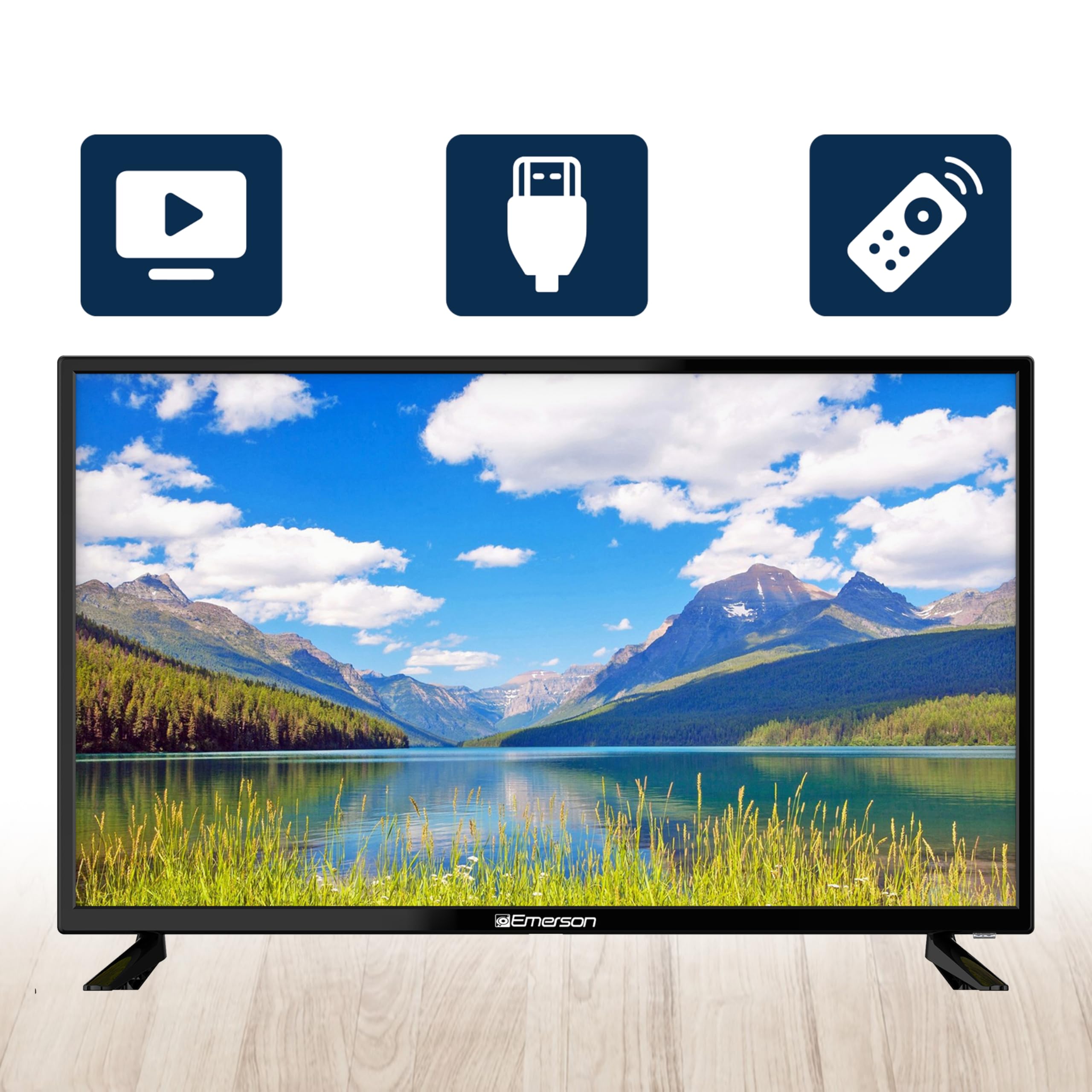 Emerson Et 3200 32    Class Hd Led Television