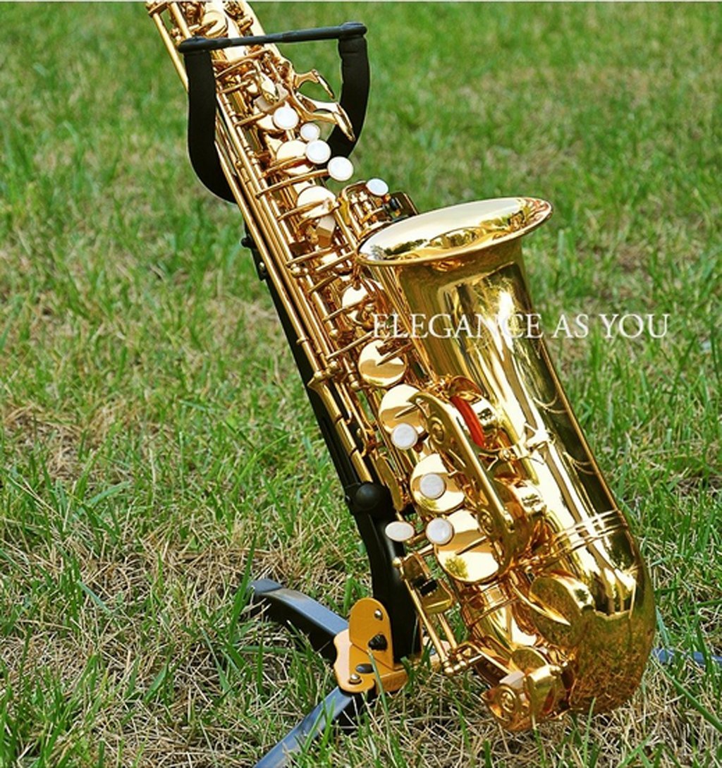 Foldable Saxophone Stand Sax Tripod Holder For Alto/Tenor Saxophone