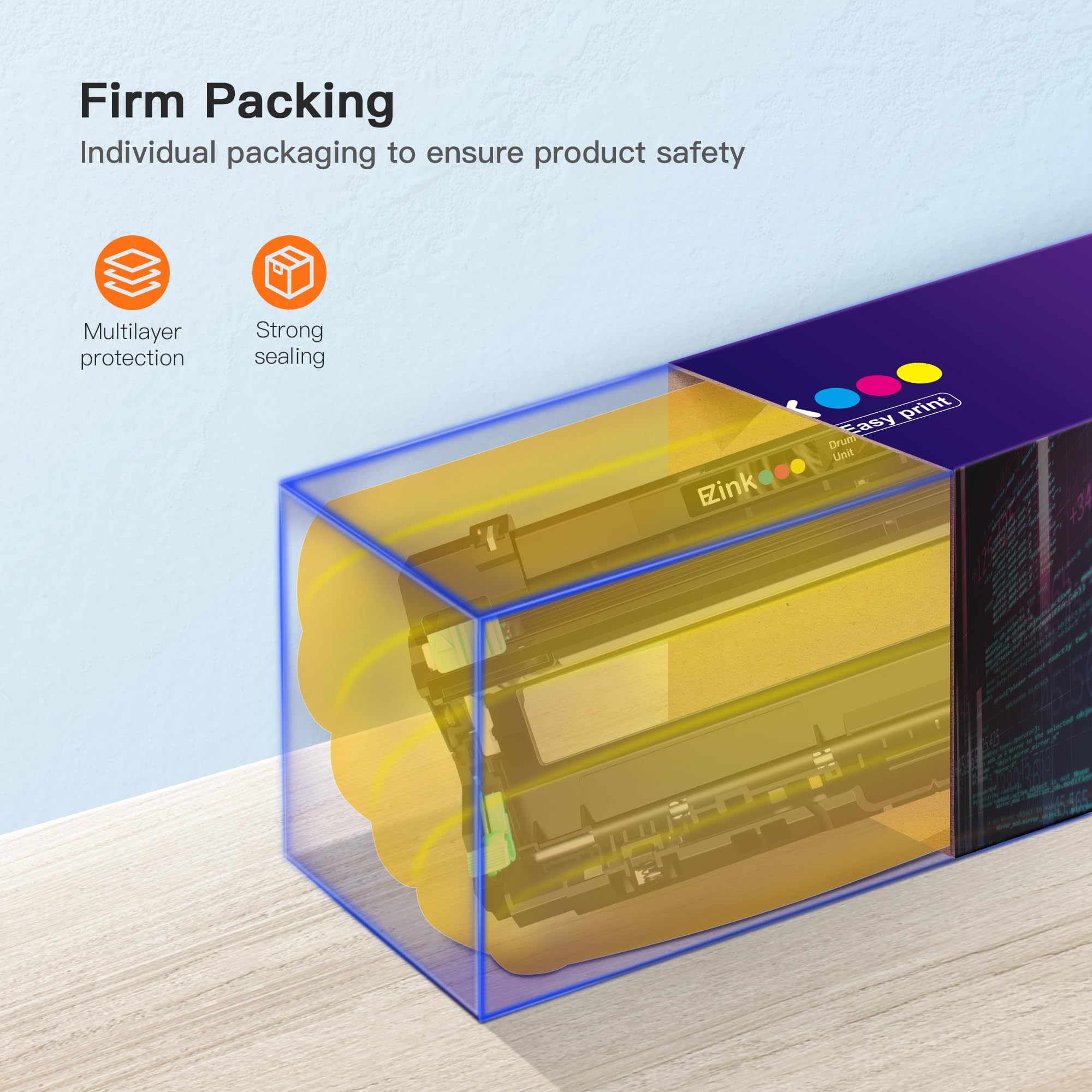 E Z Ink Remanufactured Drum Unit Replacement For Brother Dr221 Dr 221 Dr221Cl To Use With Hl 3140Cw Hl 3170Cdw Mfc 9130Cw Mfc 93