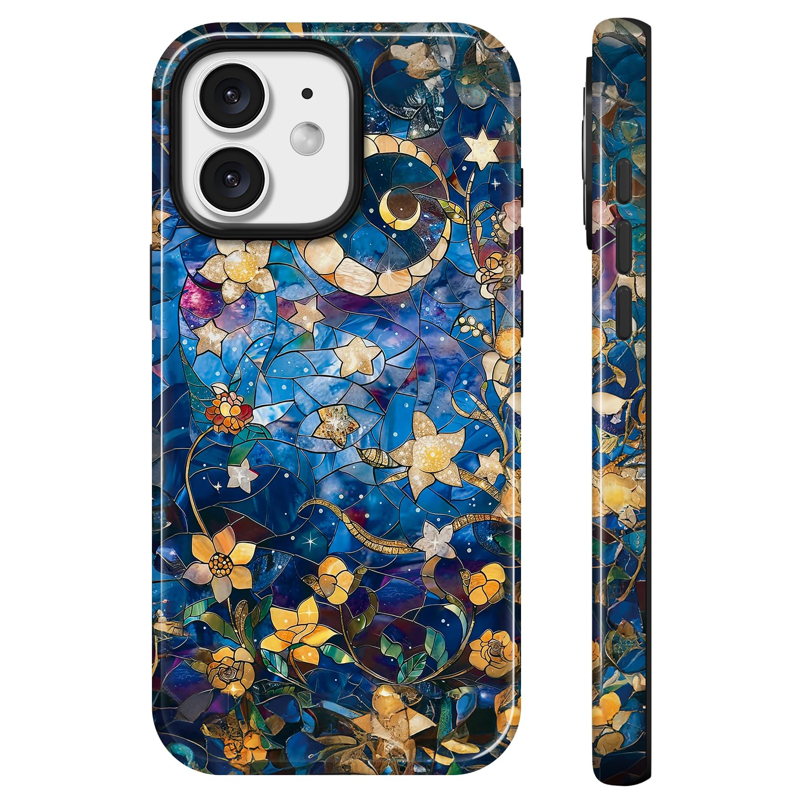 Lumen for iPhone 12 & iPhone 12 Pro Case, Compatible with Magsafe, Hard Shell Cover with Camera Protection for Women Girls - Mos