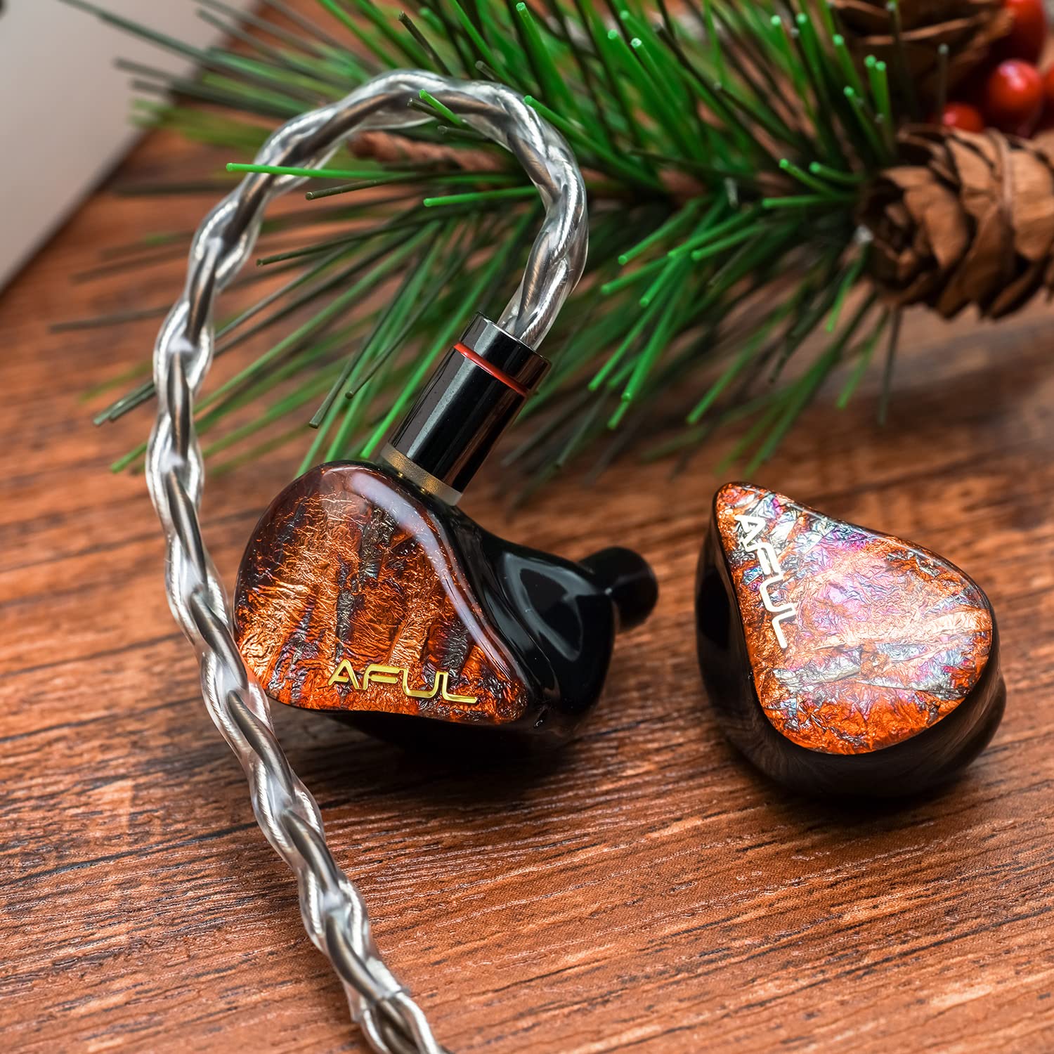 Aful Acoustics Performer 5 Hybrid Drivers In Ear Monitors, 1Dd + 4Ba In Ear Earphones Iems (Aful Performer 5)