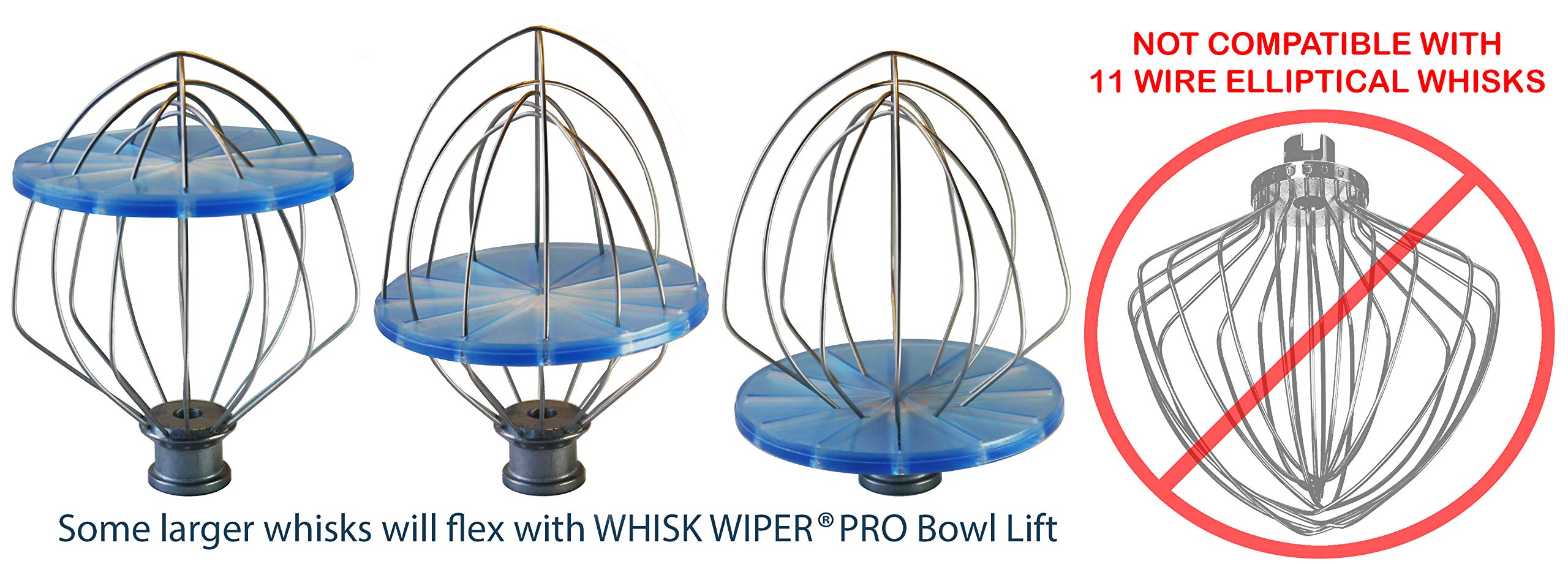 Whisk Wiper Pro Compatible With Kitchenaid Bowl Lift Stand Mixers   Mix Without The Mess   The Ultimate Stand Mixer Accessory