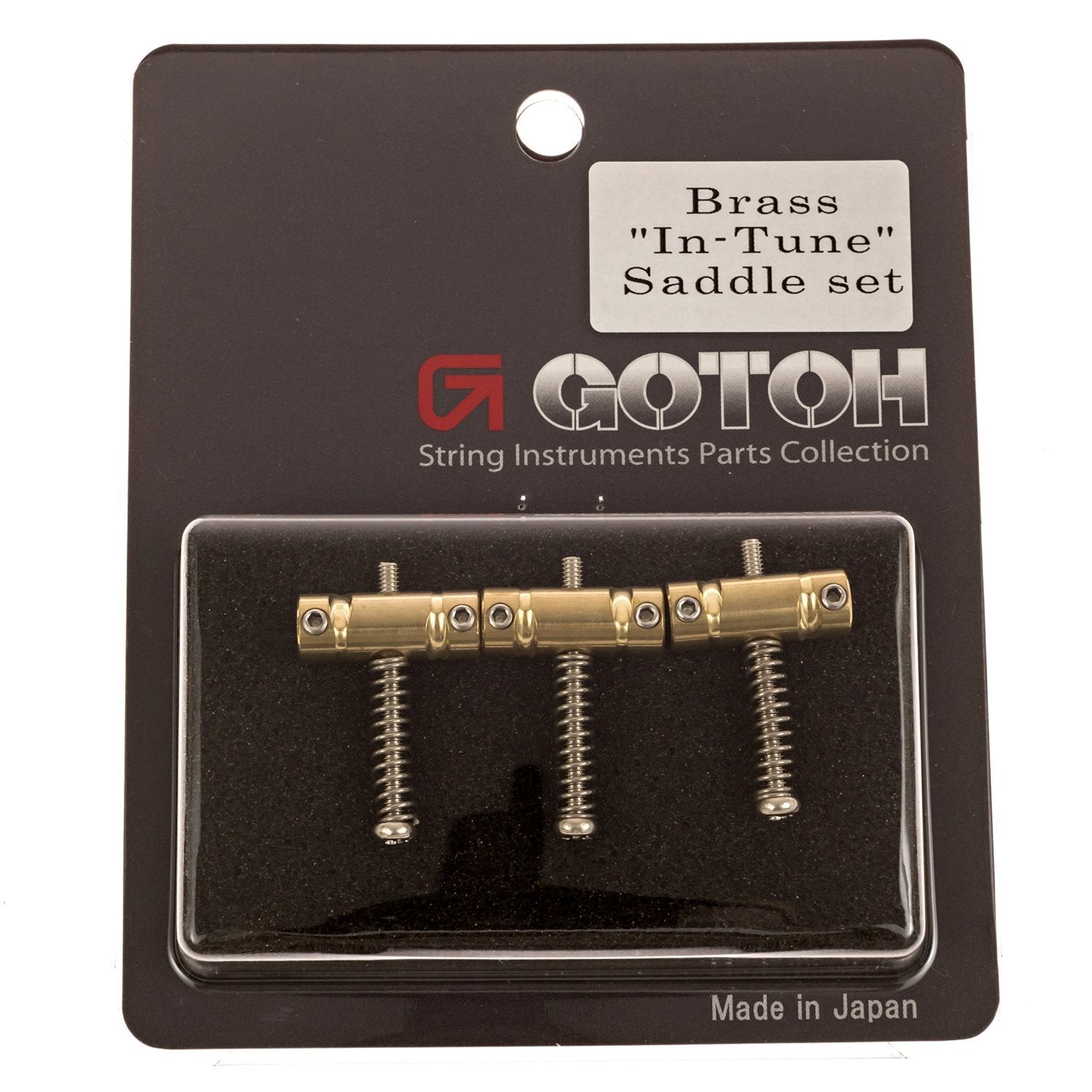 Gotoh Telecaster In Tune Brass Saddles Tele