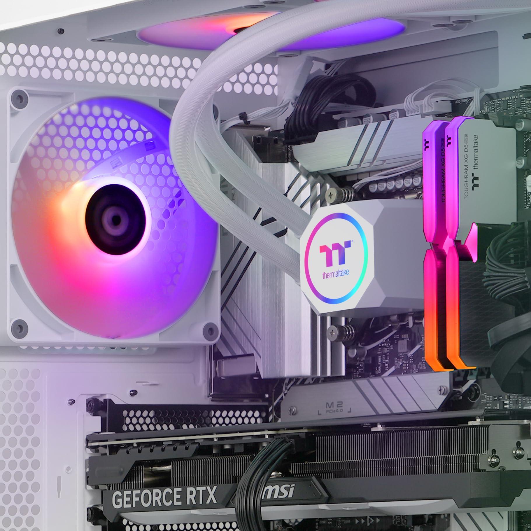 Thermaltake Lcgs Apollo I477T Gaming Desktop (Liquid Cooled Intel Core I9 14900Kf, 32Gb Ddr5 5600Mt/S Rgb Memory, Nvidia Geforce