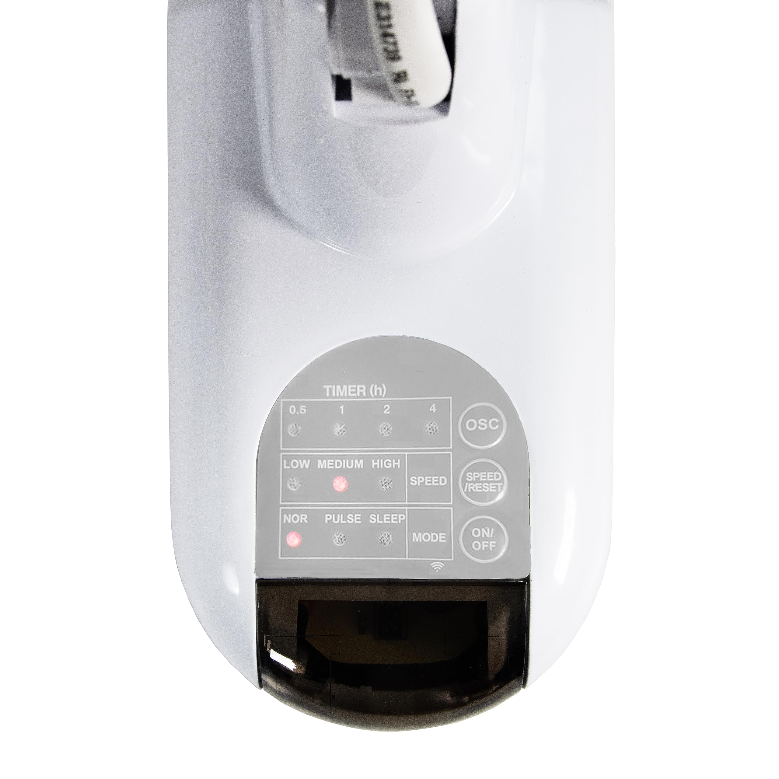 Comfort Zone Living Comfort Smart Wifi Wall Mount Fan With Timer And Adjustable Tilt, 16 Inch, 3 Speed, Sleep Mode, All Metal Gr