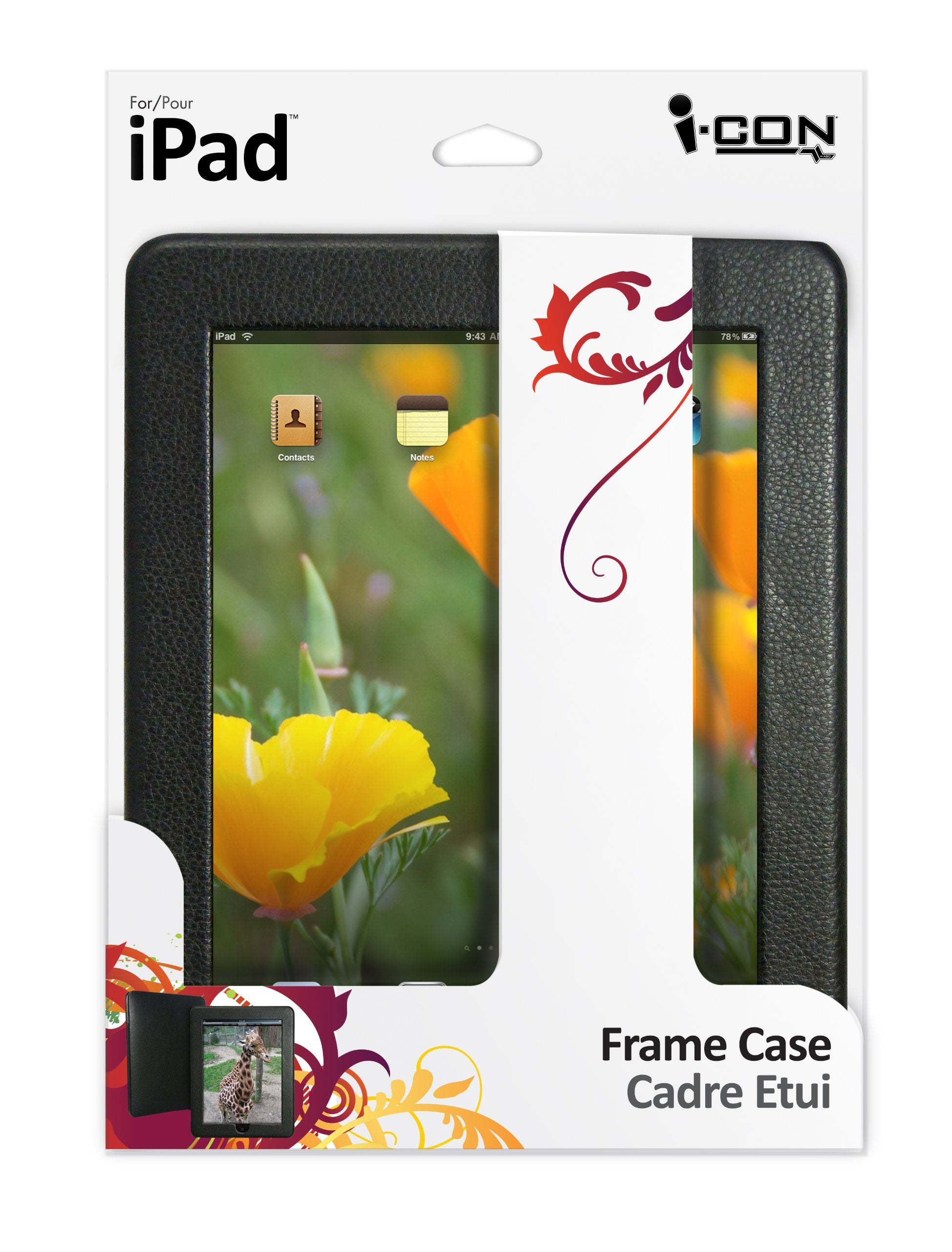 Frame Case Black For The Ipad