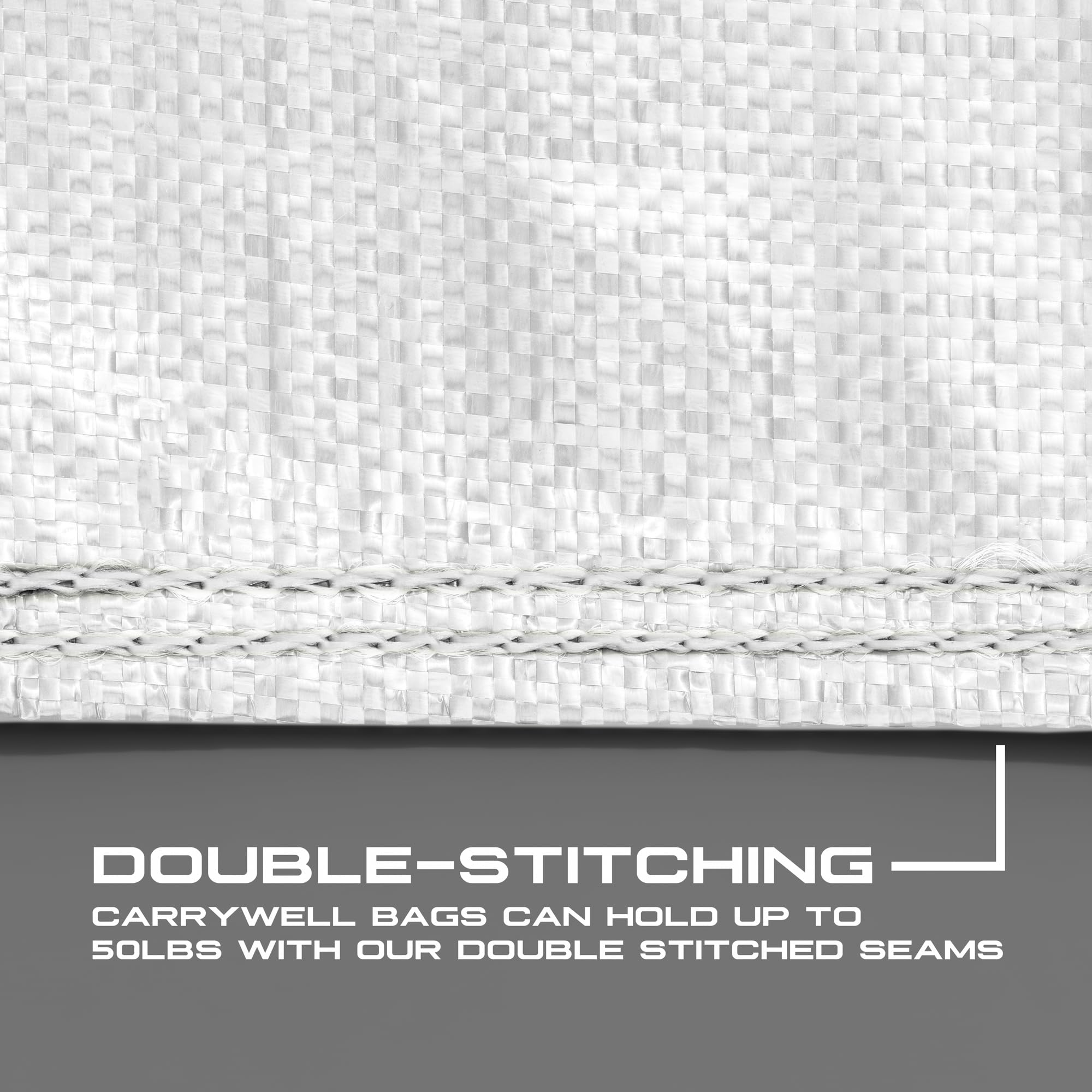 (Not Made In China) Heavy Duty Sand Bags For Flooding, Empty W/Tie Strings, Uv Protection For 1600 Hours, Flood Water Barrier Sa