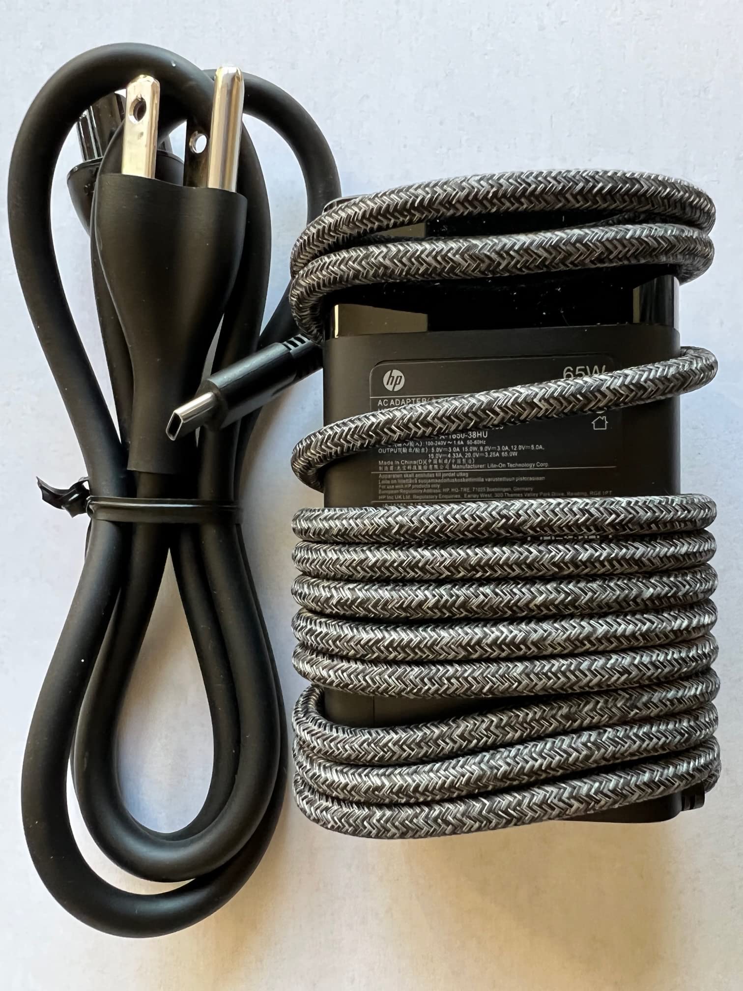 Hewlett Packard 925740 002 Kit Hp 65W Usb C 1.8M Adapter Pwr 1Yr Ims Warranty Standard