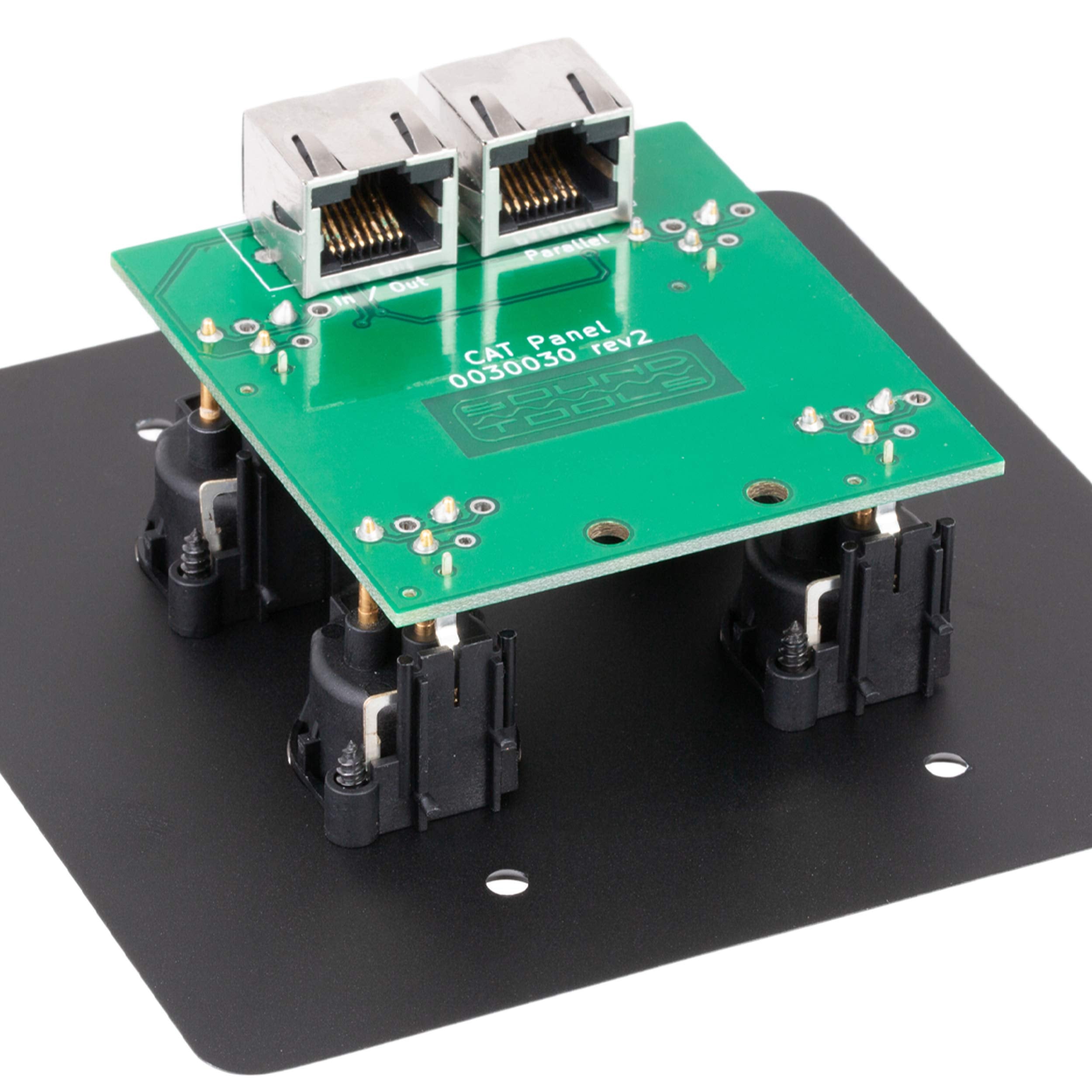 Wall Cat Mx-B (Male, Black) - Audio Over Shielded Cat Cable. Capable Of Sending Analog Audio, Dmx, Clear-Com And Aes.