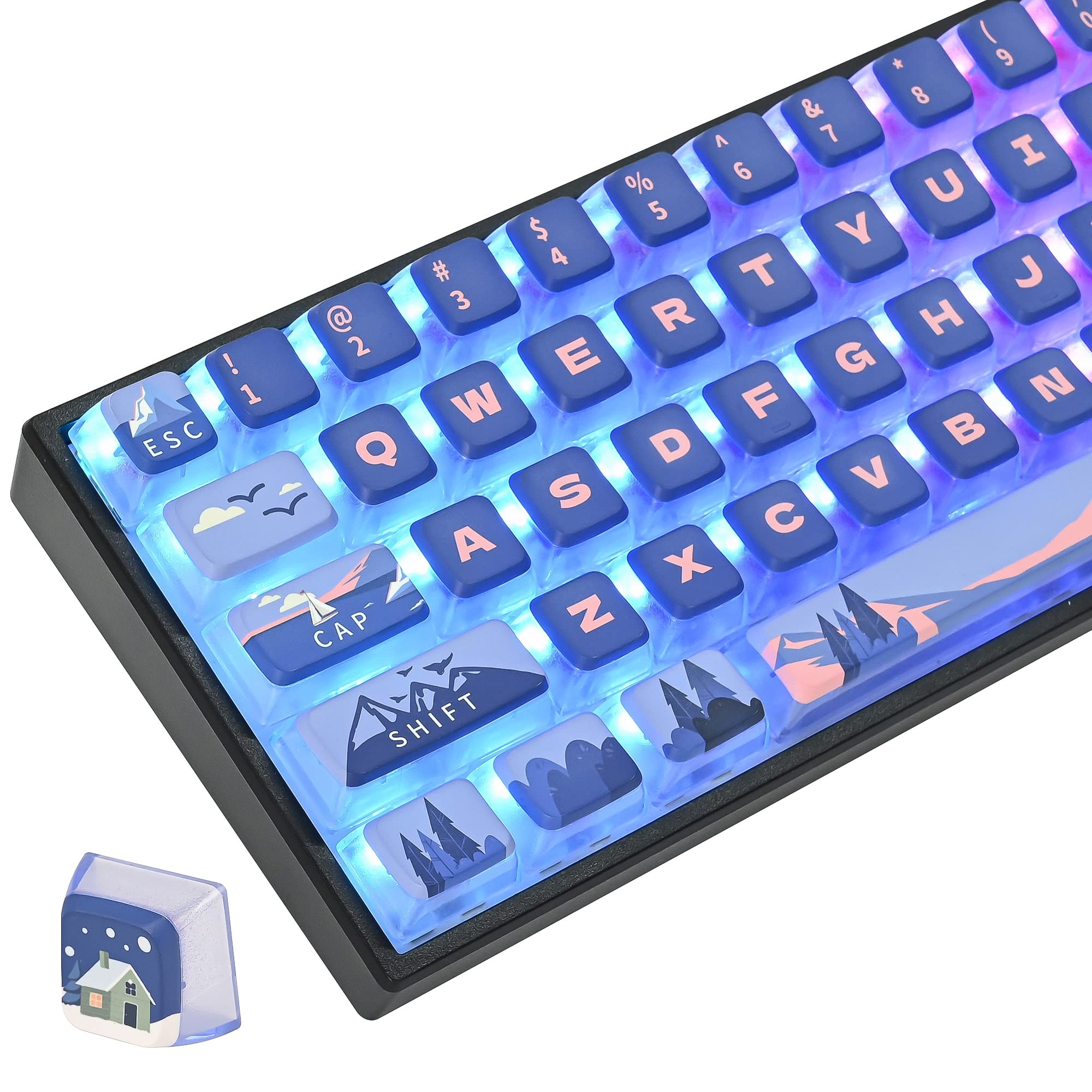 Polar Region Asa Custom Keycaps