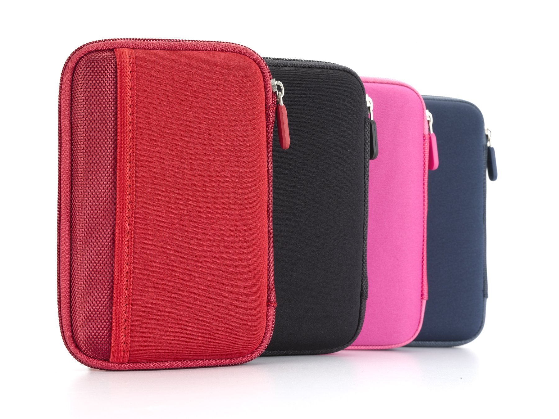 Drive Logic Dl 64 Red Portable Eva Hard Drive Carrying Case Pouch, Red