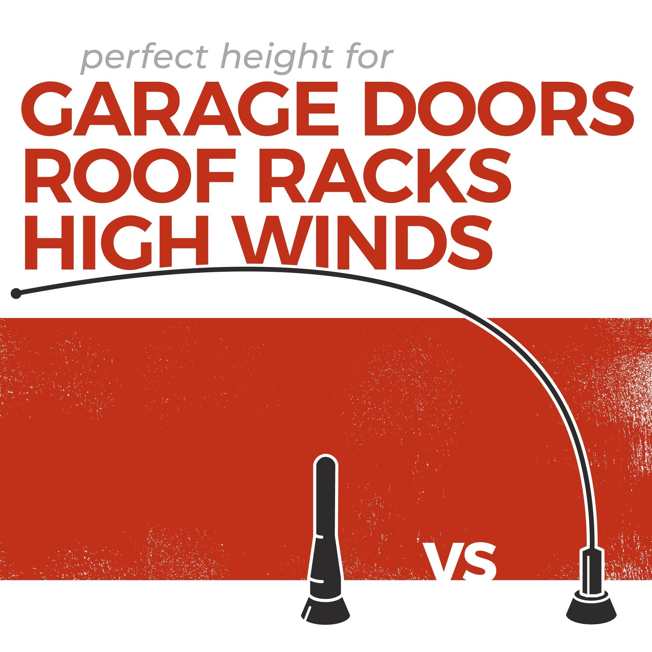 Cravenspeed Stubby Jr Antenna Compatible With Chevy Traverse 2008 2015 | 2 Inches | Short Antenna Replacement | Made In The Usa