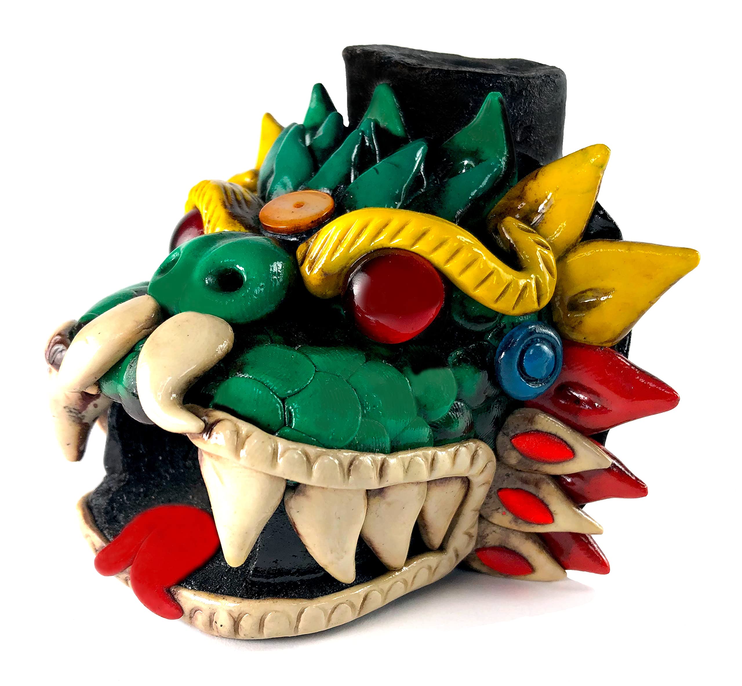 Eltricolor Aztec Whistle   Silbato Azteca   Quetzalcoatl Screaming Whistle   Terrifying Mayan Aztec Sound 125+ Decibels