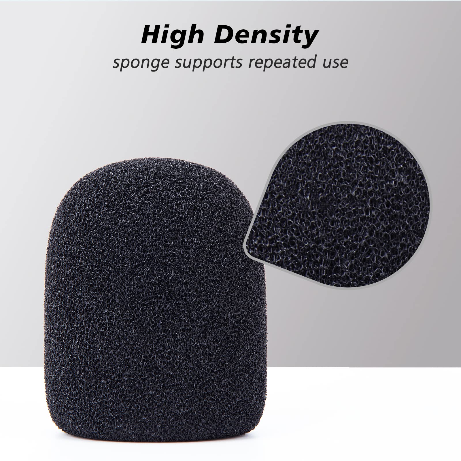 Solocast Microphone Pop Filter Windscreen   Noise Reduction Gaming Mic Foam Covers, Mic Foam Cover Pop Filter Compatible With Hy