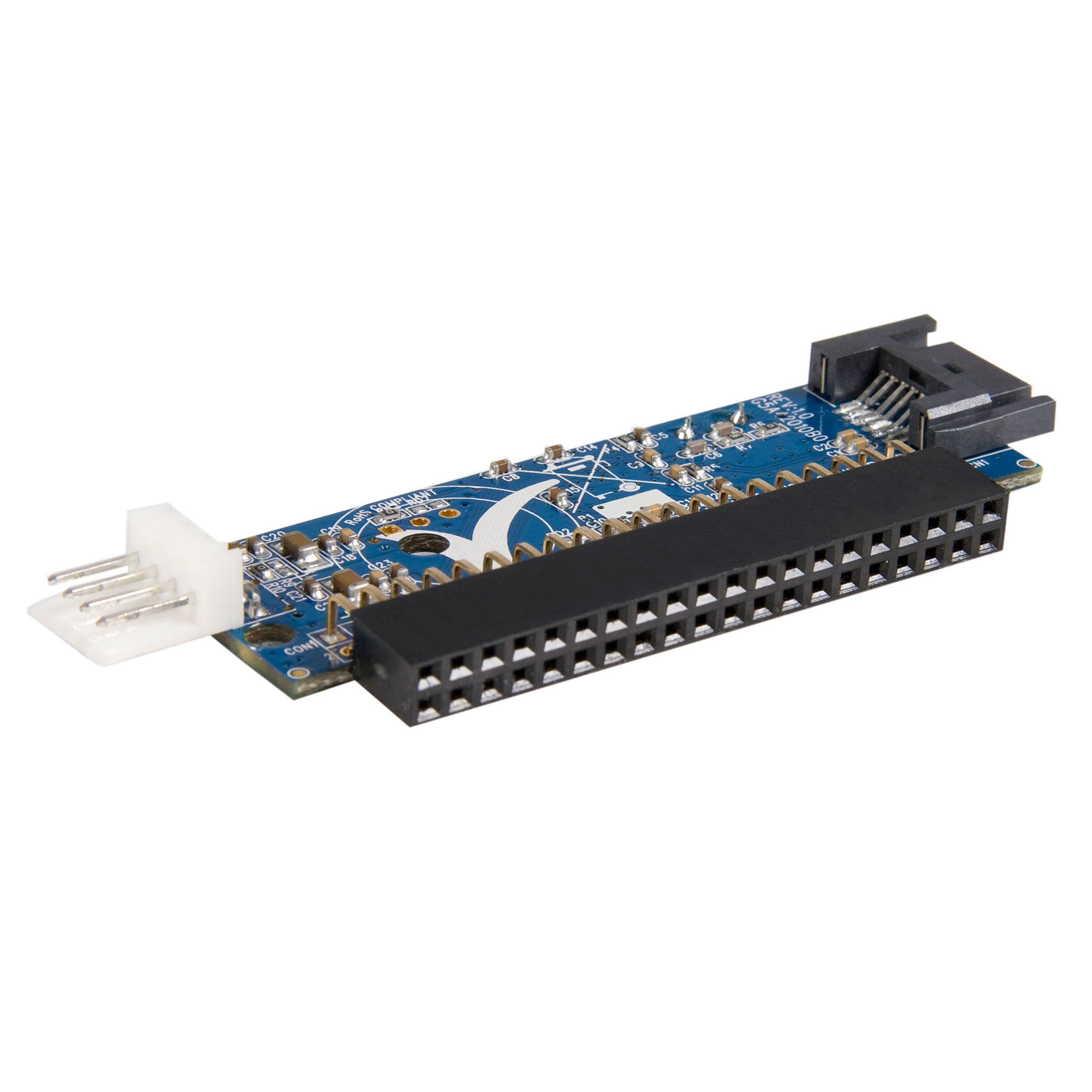 Startech.Com 40 Pin Female Ide To Sata Adapter Converter   Connect A Sata Device To An Ide Controller   Ide To Sata Converter (I