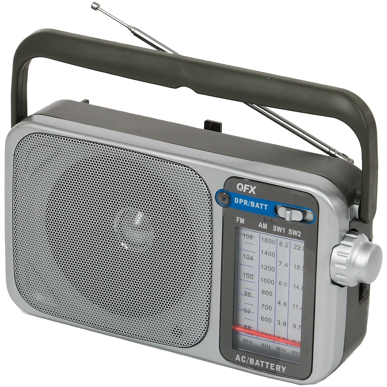 Qfx R 24 Portable Am/Fm/Sw1 Sw2 Radio