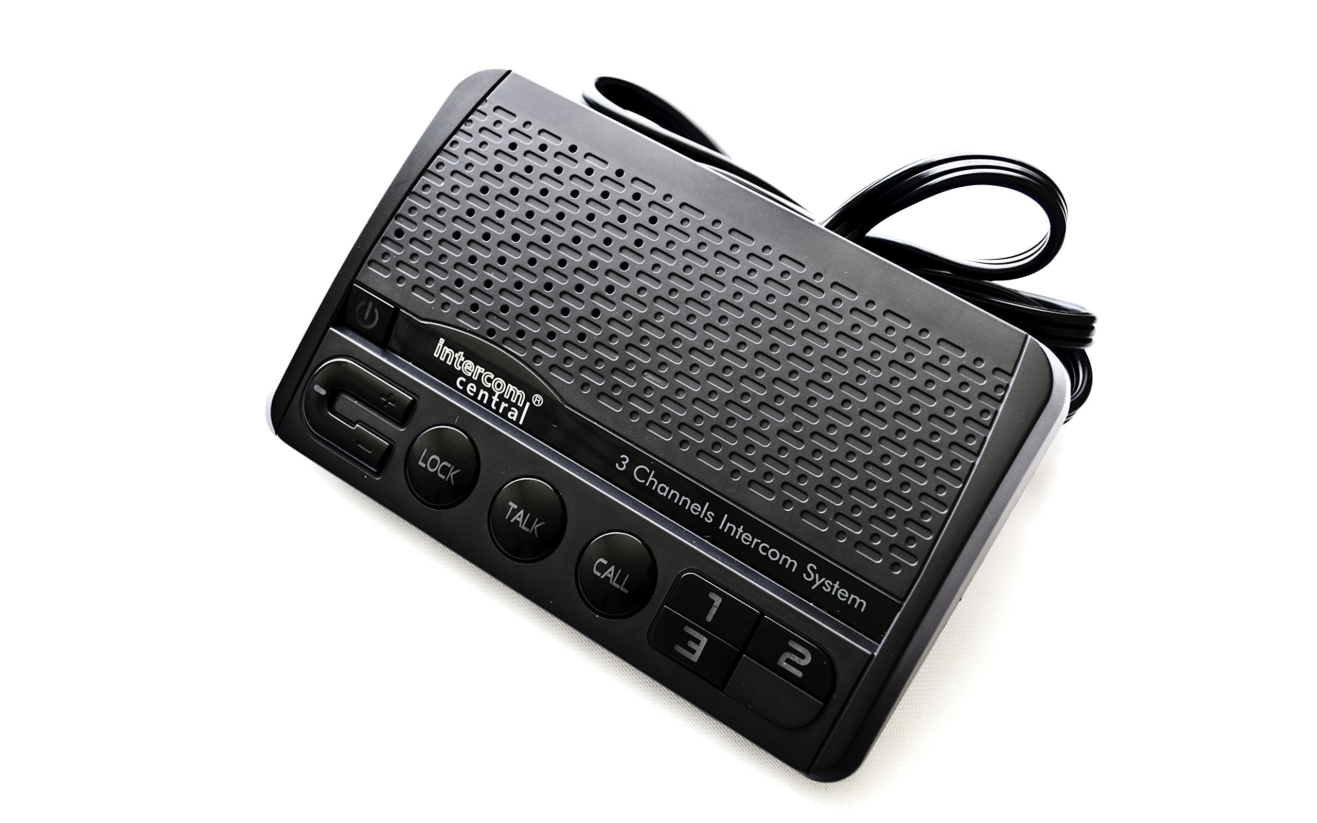 Intercom Central� Ground Wire Power Line 3 Channels Intercom System, Three Stations Set.