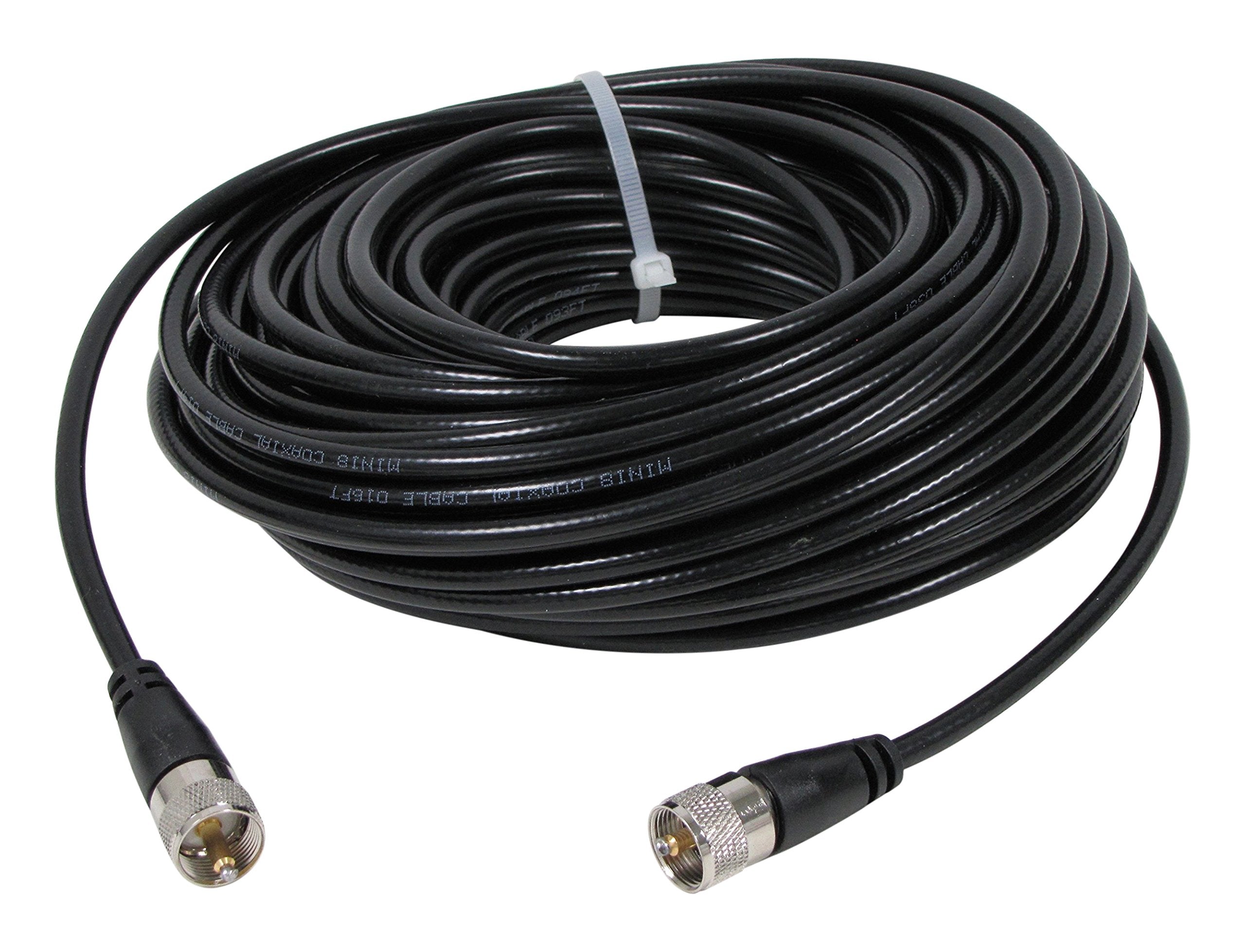 Taurus 50Ftcable Mini 8 Coax Cable With Pl 259 Connectors, Cable