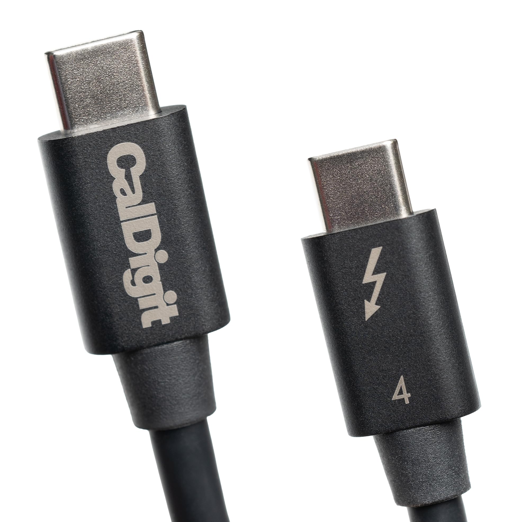 Caldigit Thunderbolt 4 Cable   40Gbps 100W Power Delivery, Compatible With Thunderbolt 3 & Usb Type C, Macbook Pro, Imac, Iphone 15 Max, Black (2 Meter 6.56 Feet, Active Thunderbolt 4 / Usb 4 Cable)