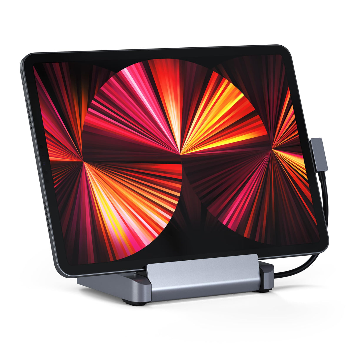 Satechi Usb C Hub   Ipad Pro Usb C Hub   Aluminum Stand & Hub � 6 In 1 Ipad Dock Foldable Stand � Ipad Docking Station  Ipad Hub For M2, M1 Ipad Pro/Ipad Air, Ipad Mini 6 Gen