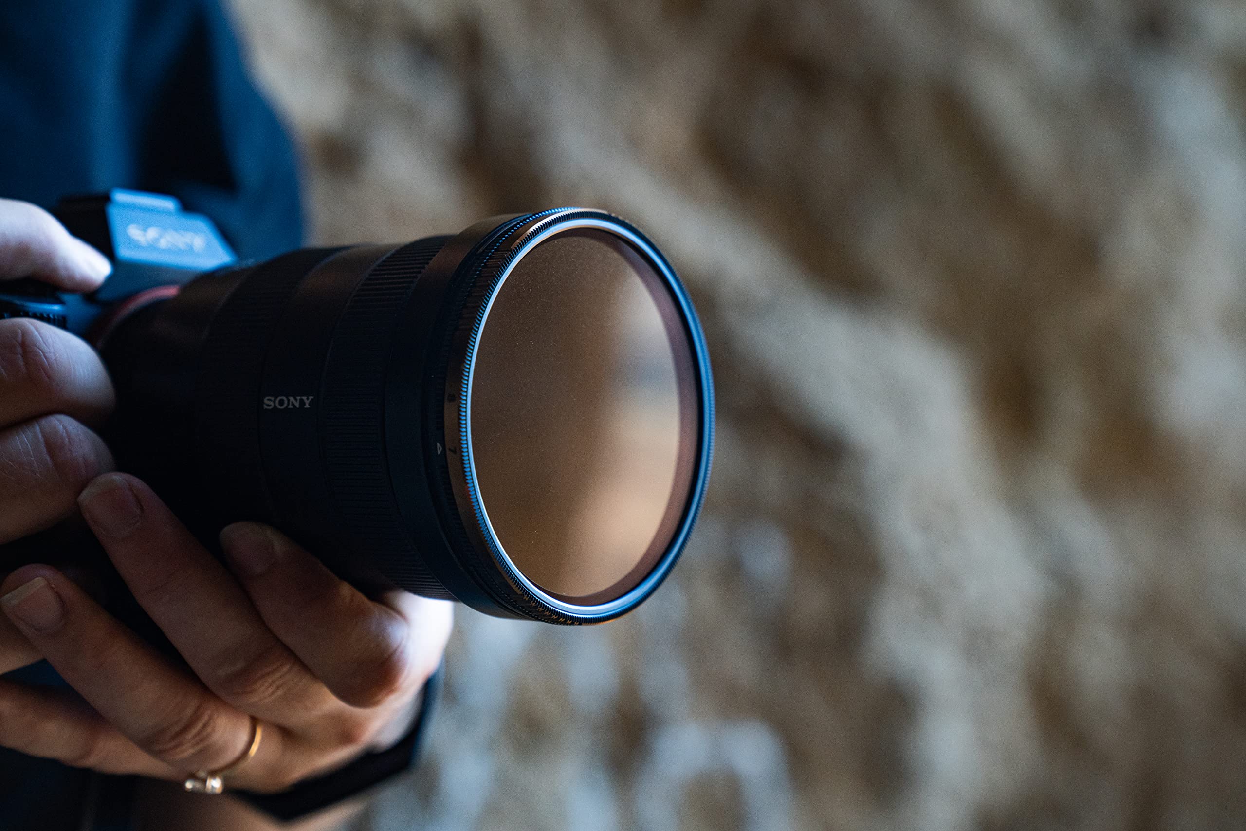 Polarpro 77Mm Variable Nd Filter & Mist Diffusion, Brass Frame, 6 9 Stop, Bronze, Peter Mckinnon Edition Ii