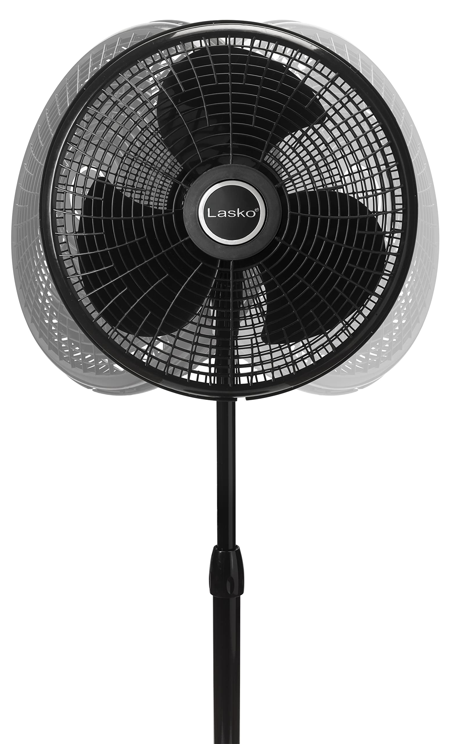 Lasko 2527 16'' Performance Pedestal Fan, Black