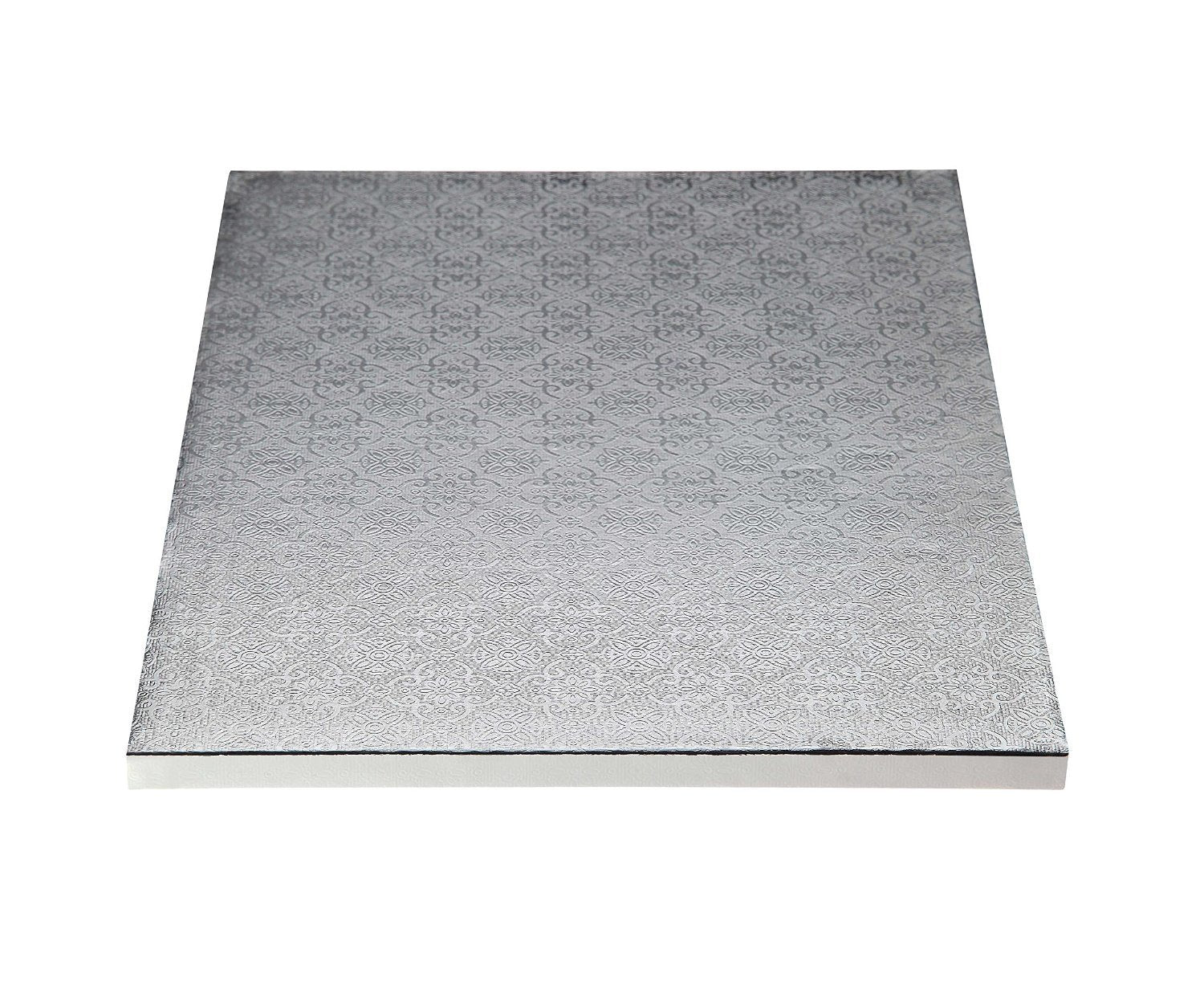 18inch Silver Square Drum 1/2inch, 6 Count