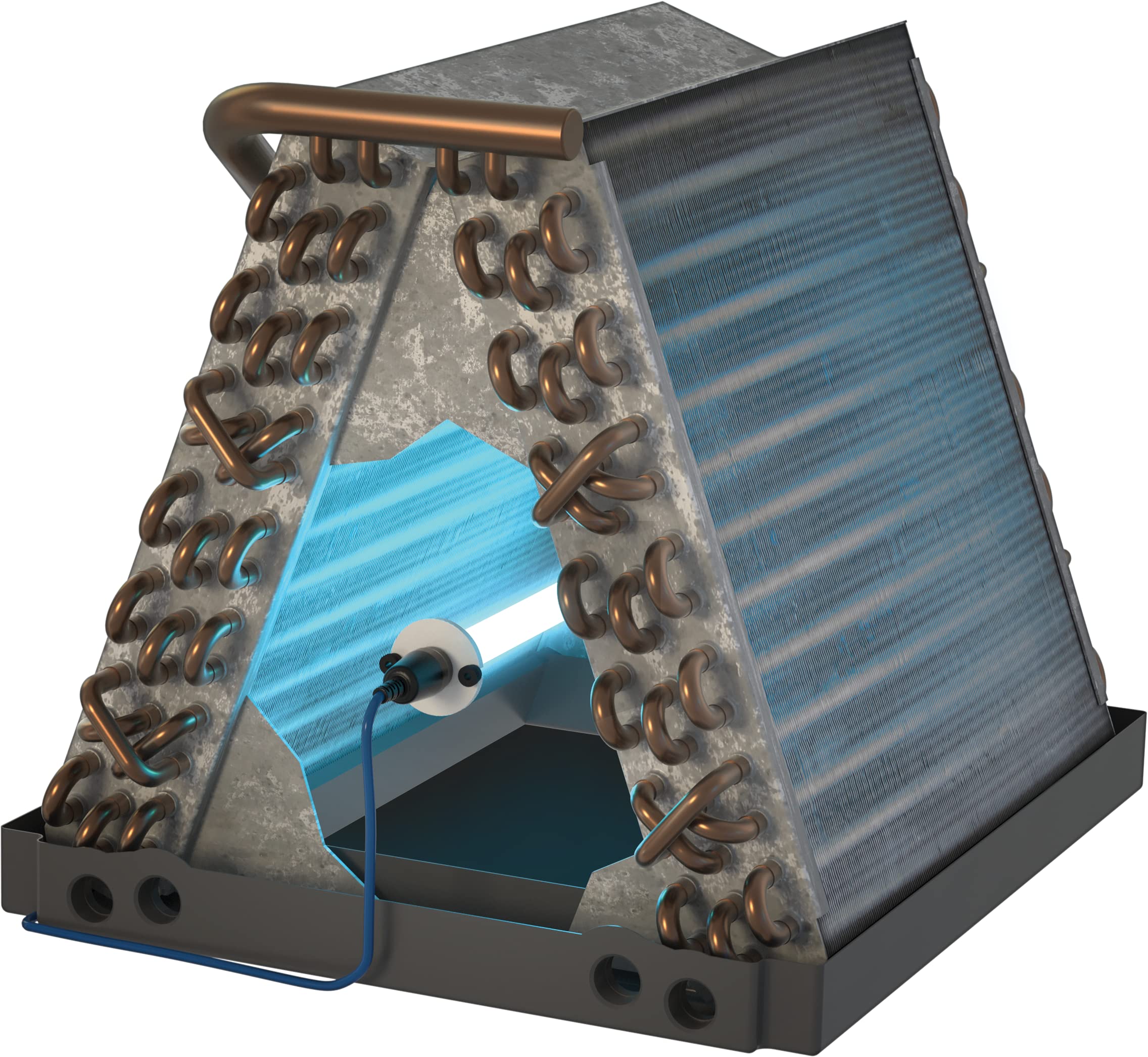 Fresh-Aire UV 24V UV Light HVAC Air Purification System, Quartz Glass, Model TUV-BTER, Includes 1-Year UVC Lamp