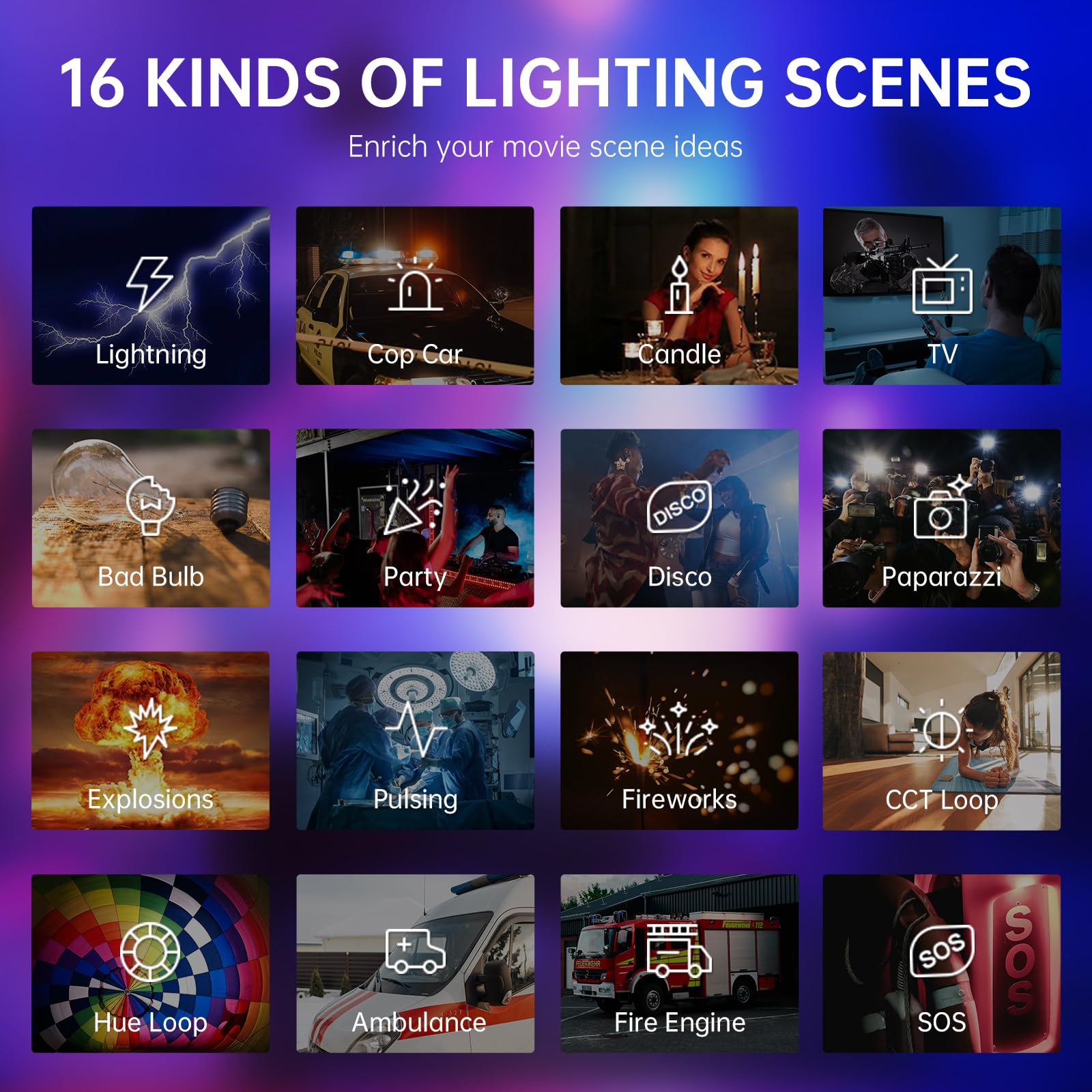 Gvm 300C Rgb Video Light, 300W Studio Light 2000K 10000K Photography Lighting With Bowens Mount & Dmx Control, Studio Light For