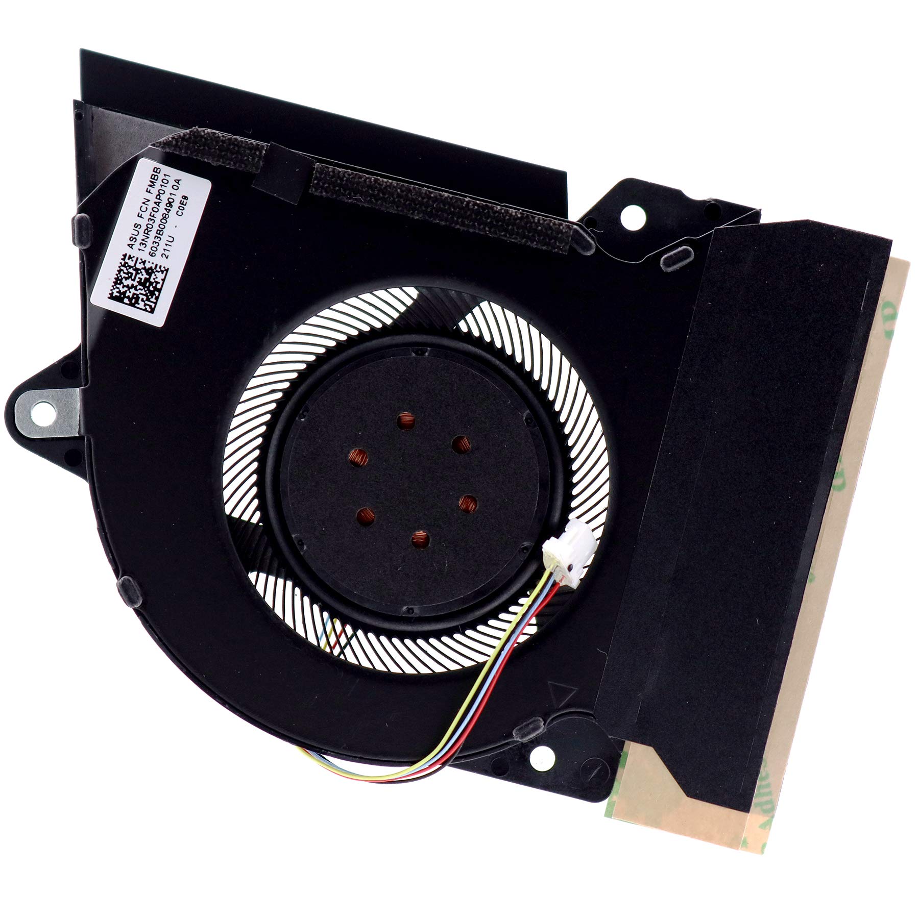 Deal4Go 12V Cpu & Gpu Graphics Cooling Fan Replacement For Asus Rog Zephyrus G14 Ga401 Ga401Ii Ga401Iv Br9N6 Ga401Ih Ga401Iu