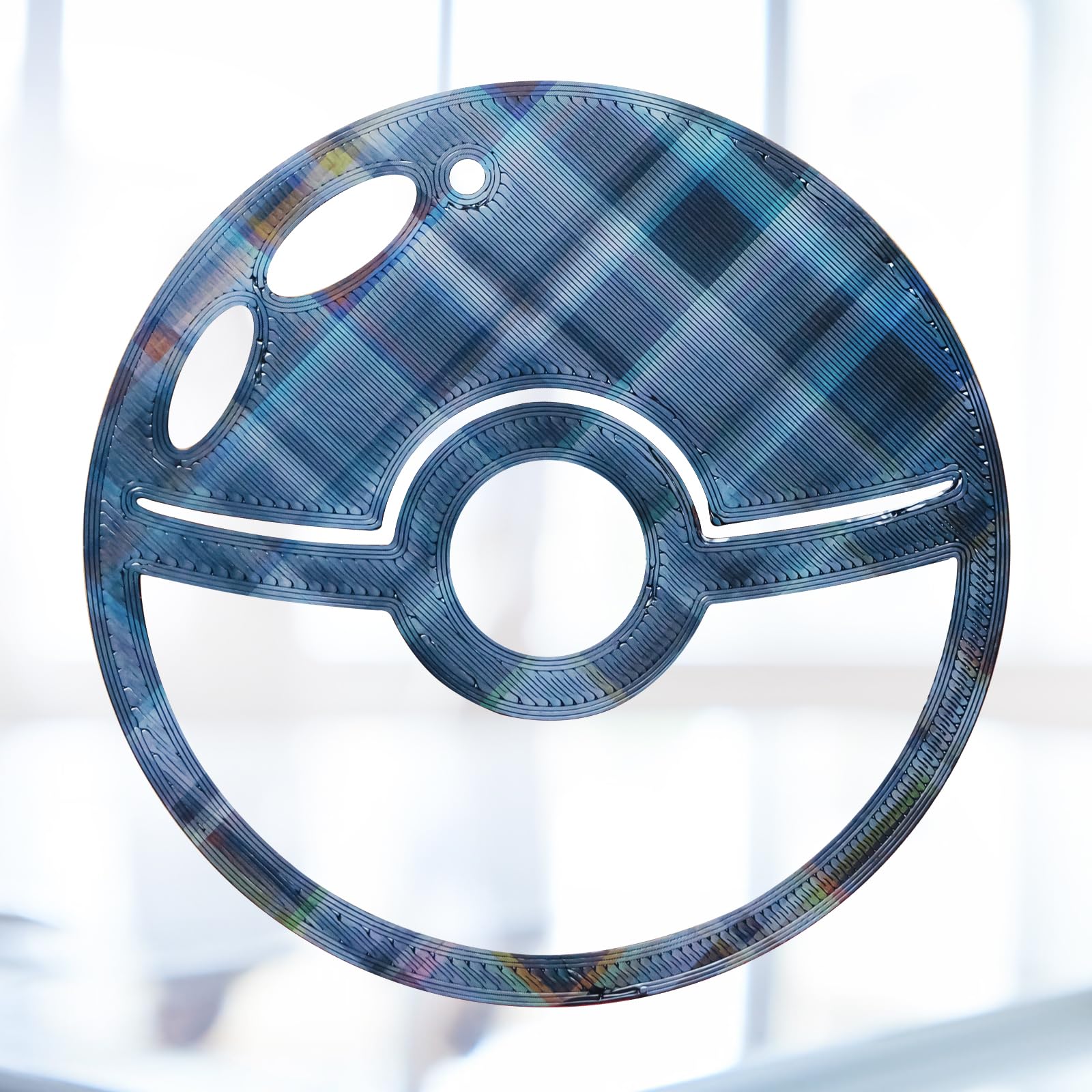 Ajoyib Pey (Lattice & Neon Network) 3D Printer Build Sheet Adhesive Print Bed Compatible With Bambu X1 / X1C / X1E / P1P / P1S /