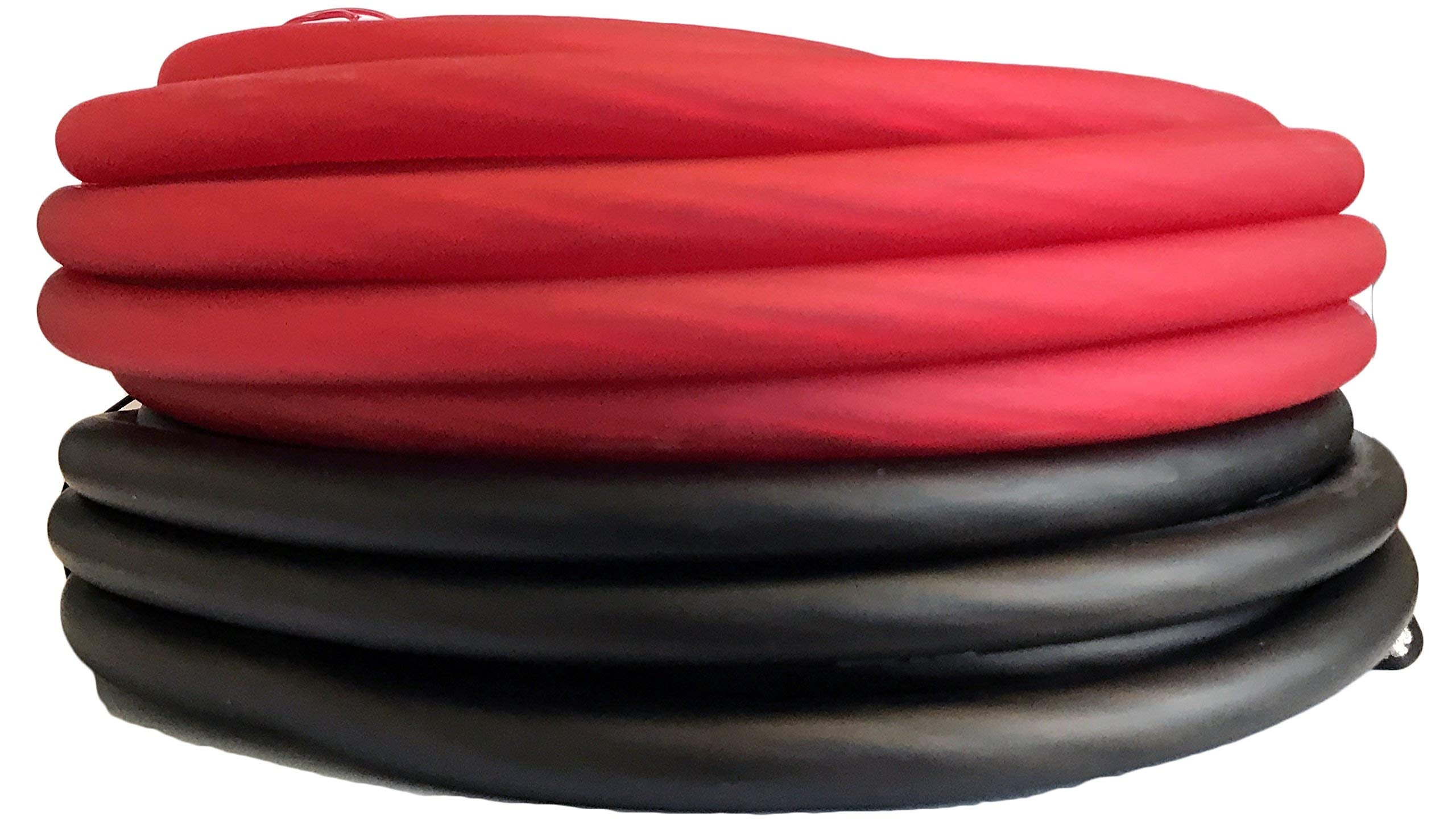 Soundbox Kit4 25Rb, 4 Gauge Amplifier Wire Power/Ground Amp Cable   50 Ft.