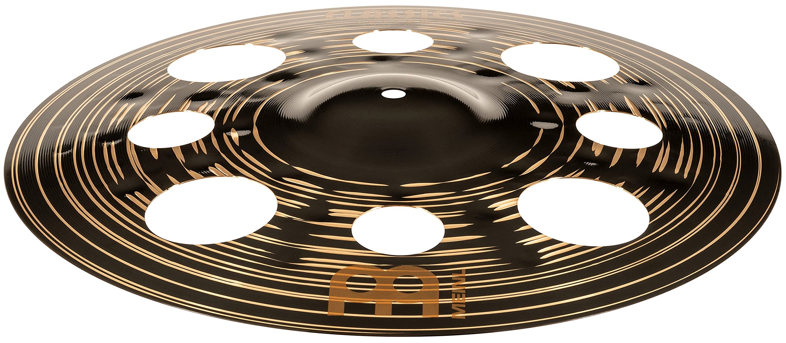 Meinl Cymbals Classics Custom Dark 16'' Trash Crash Cymbal For Drum Set   Made In Germany   B12 Bronze, 2 Year Warranty (Cc16Dat