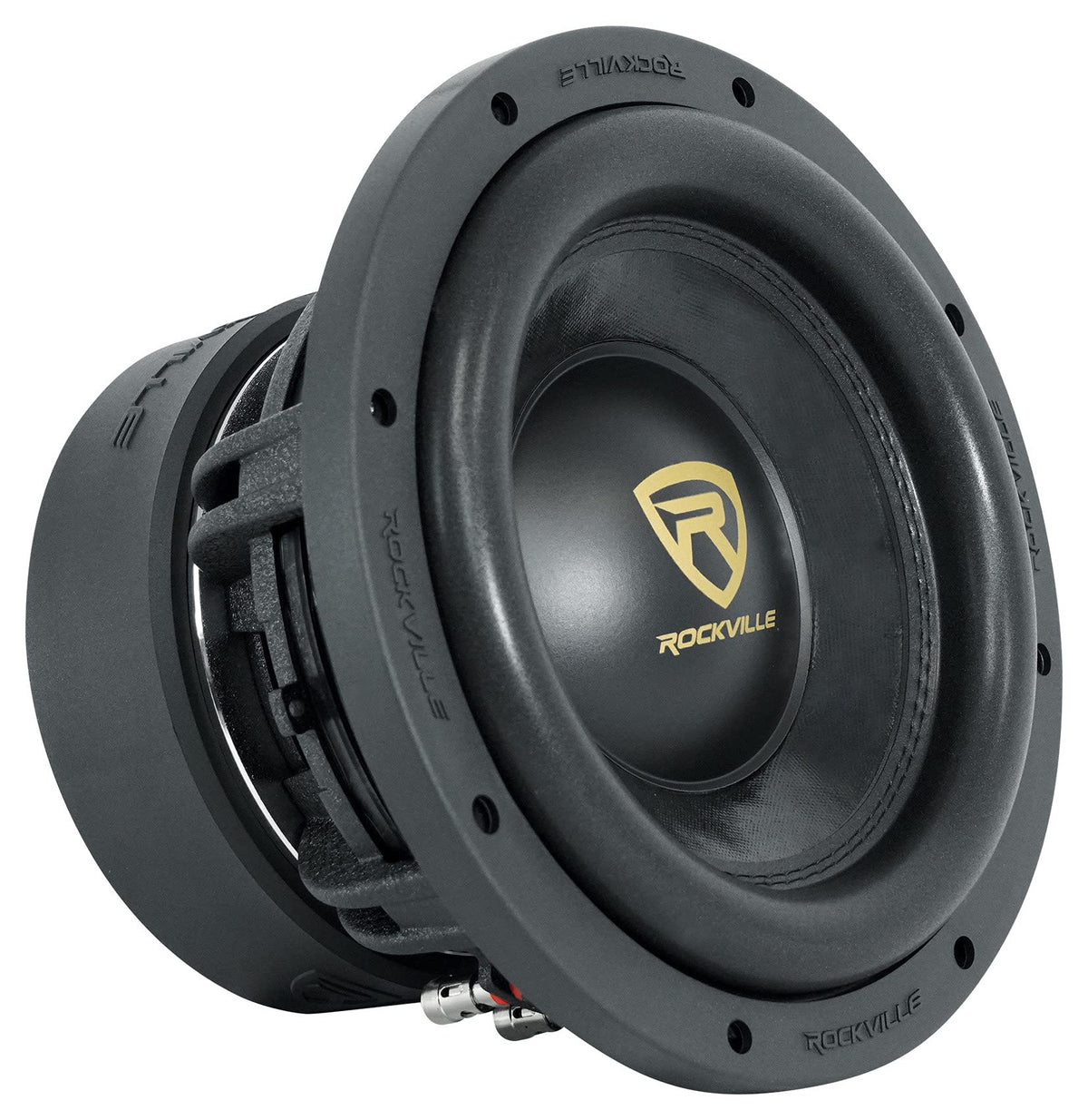 Rockville W10K9D2 V3 10'' K9 3200W Peak/800W Rms Car Subwoofer Dvc 2 Ohm Sub, Black