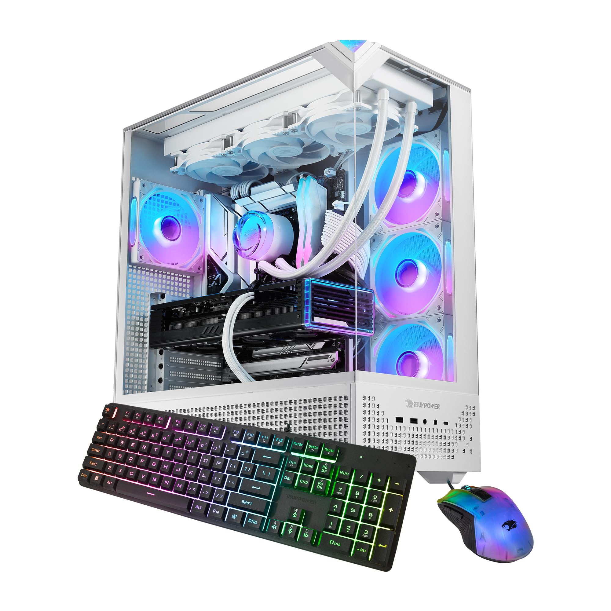 Ibuypower Pc Gpu Reader iBUYPOWER Element Pro White Gaming PC Desktop Computer Intel Core i9 1 ...