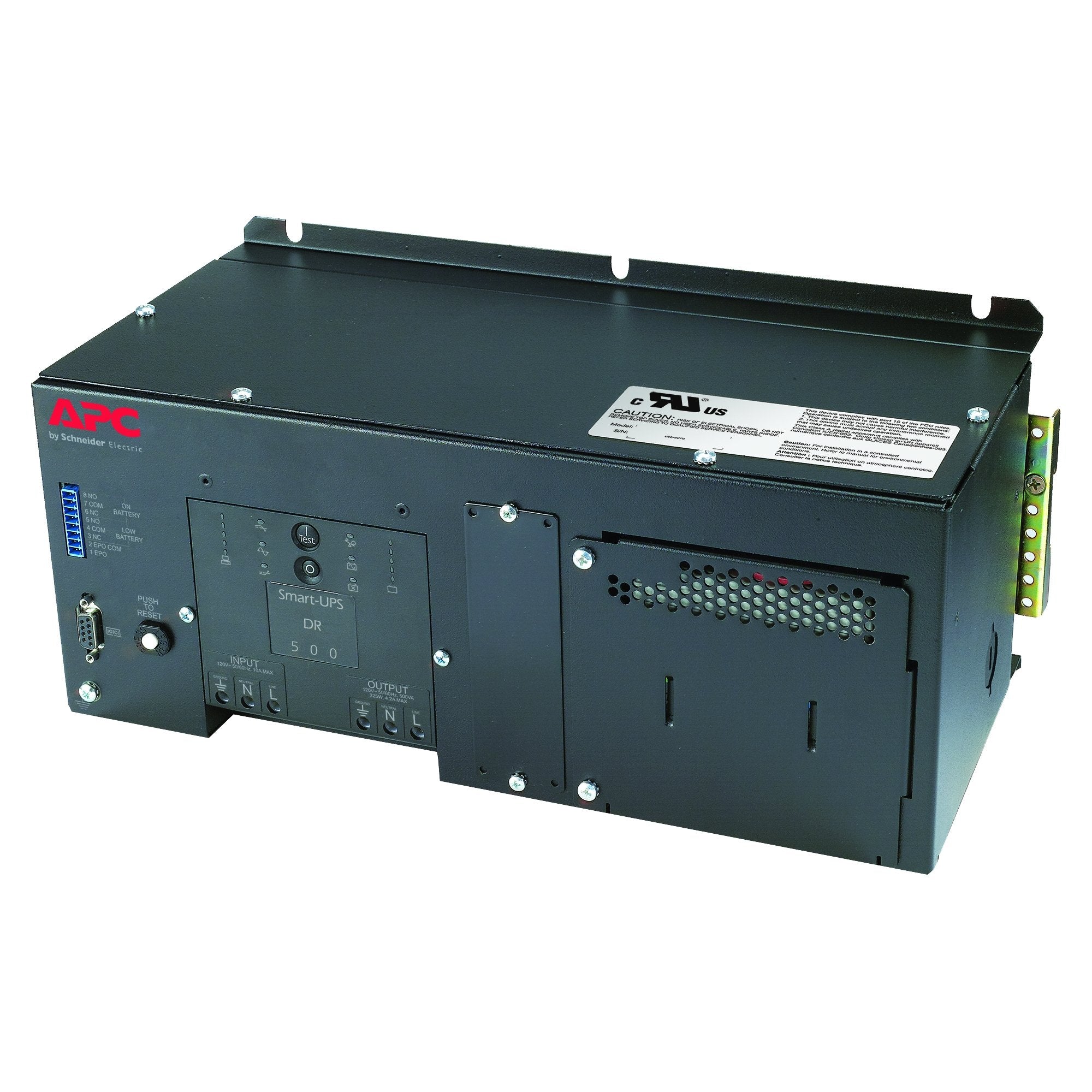 Schneider Electric Model Name Sua500Pdrs Smart Ups,500Va Power Rating,120Vac Output Voltage, Number Of Outlets: 0