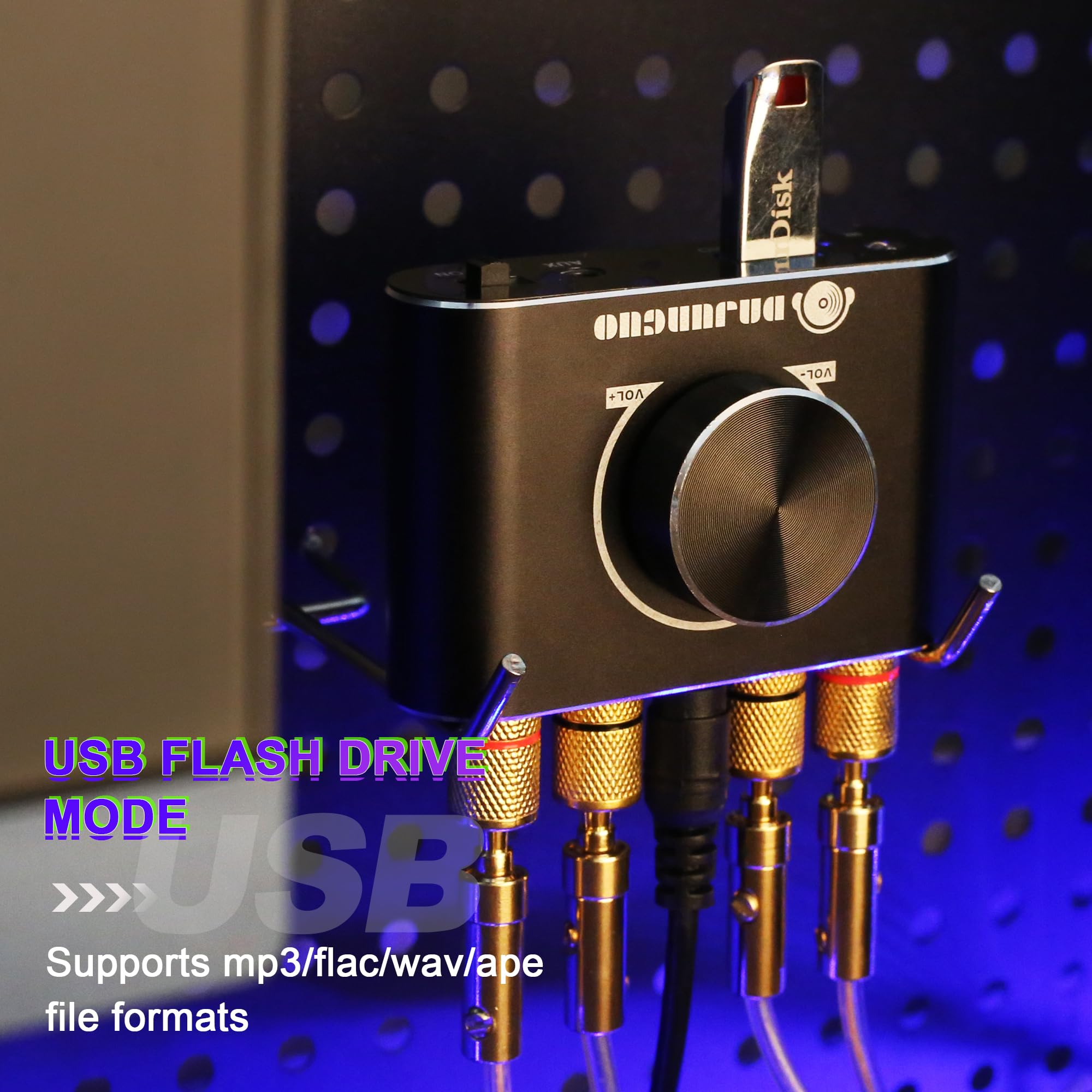 X15H Audio Amplifier 2.0 Channel 20W+20W Bluetooth Amp With Remote Control Function,Supports Bluetooth/Usb/Aux Input, Include 12