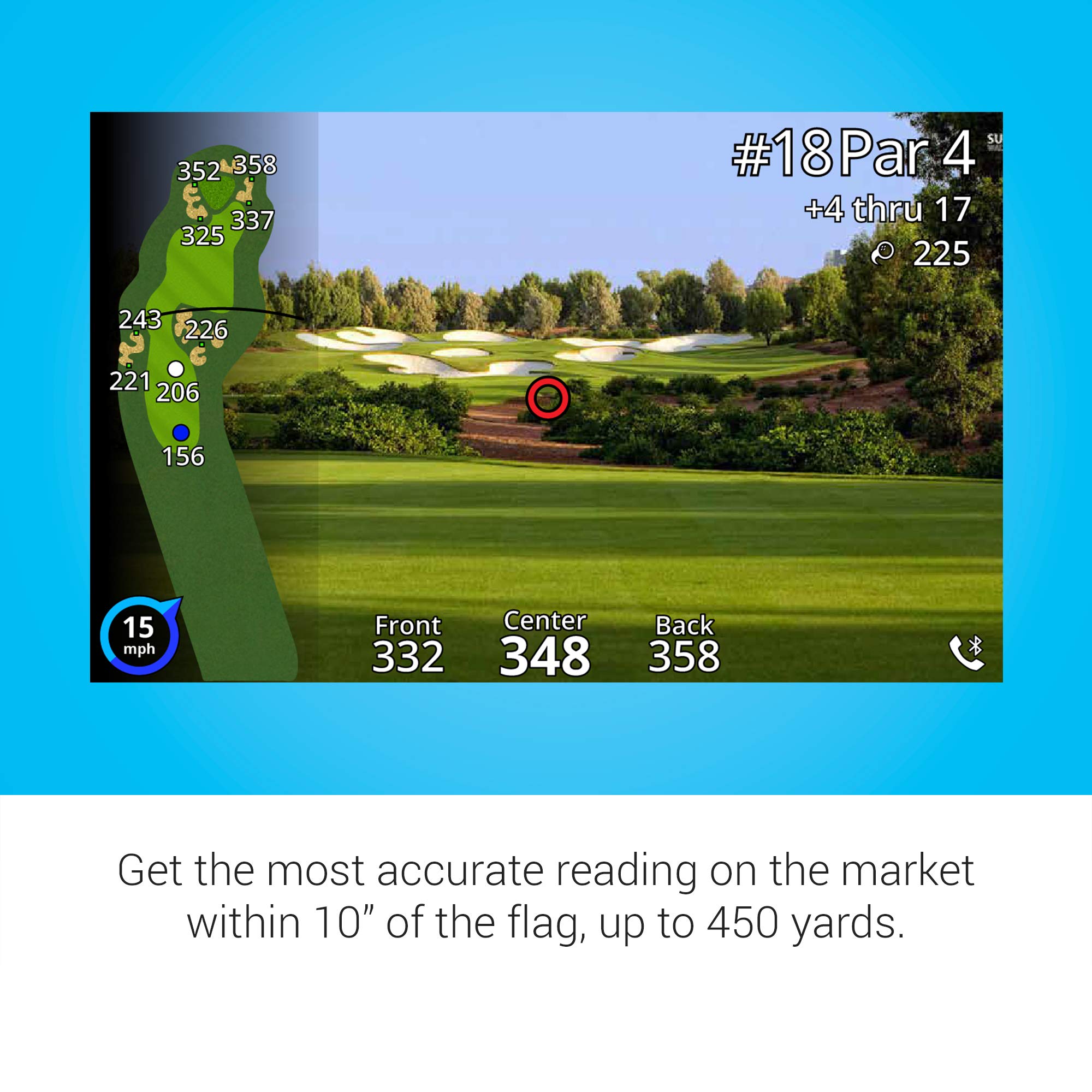 Garmin Approach Z82, Golf Gps Laser Range Finder, Accuracy Within 10    Of The Flag, 2-D Course Overlays