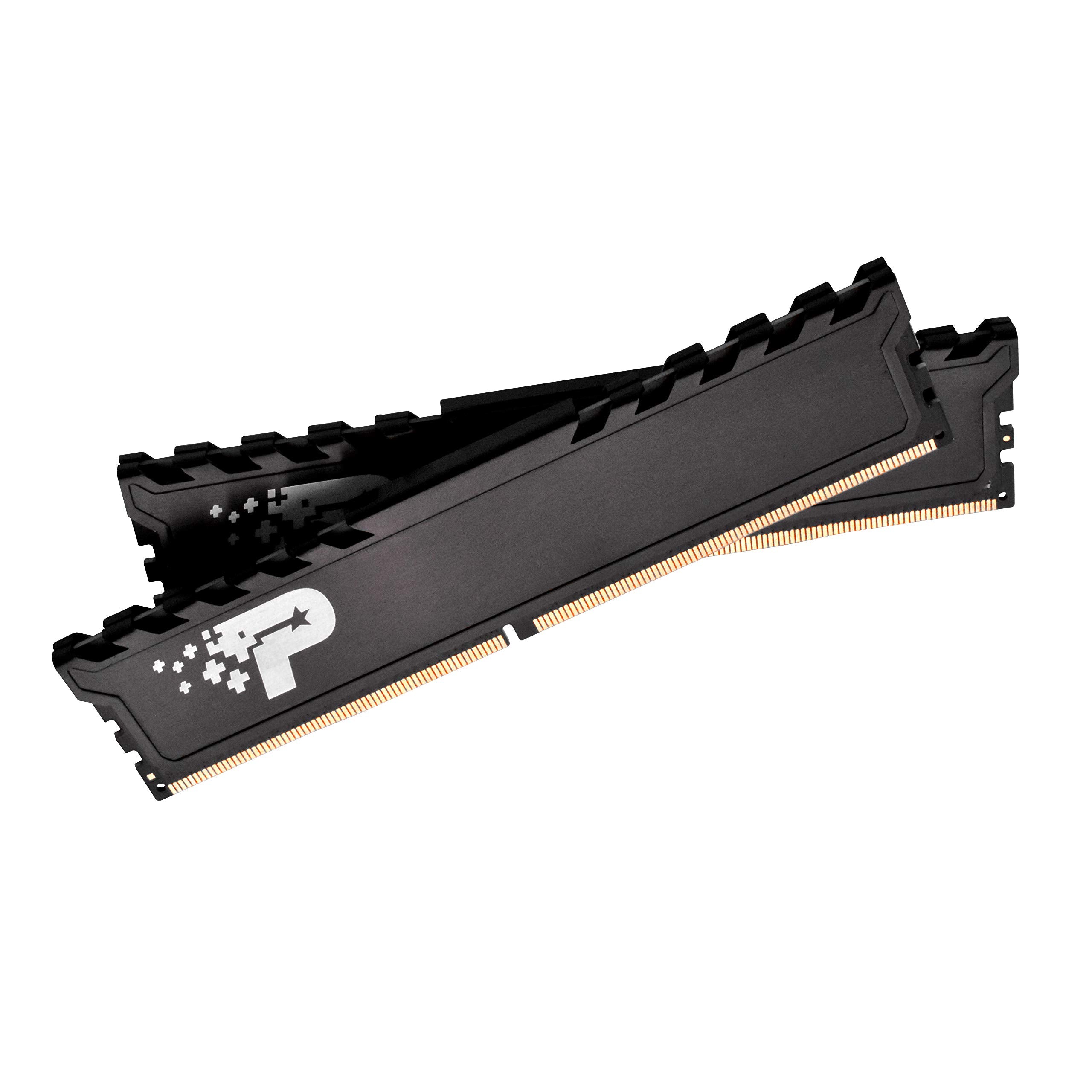 Patriot Memory Signature Premium Ddr4 16Gb (2X8Gb) 2666Mhz (Pc4-21300) Udimm Kit With Heatshield Psp416G2666Kh1