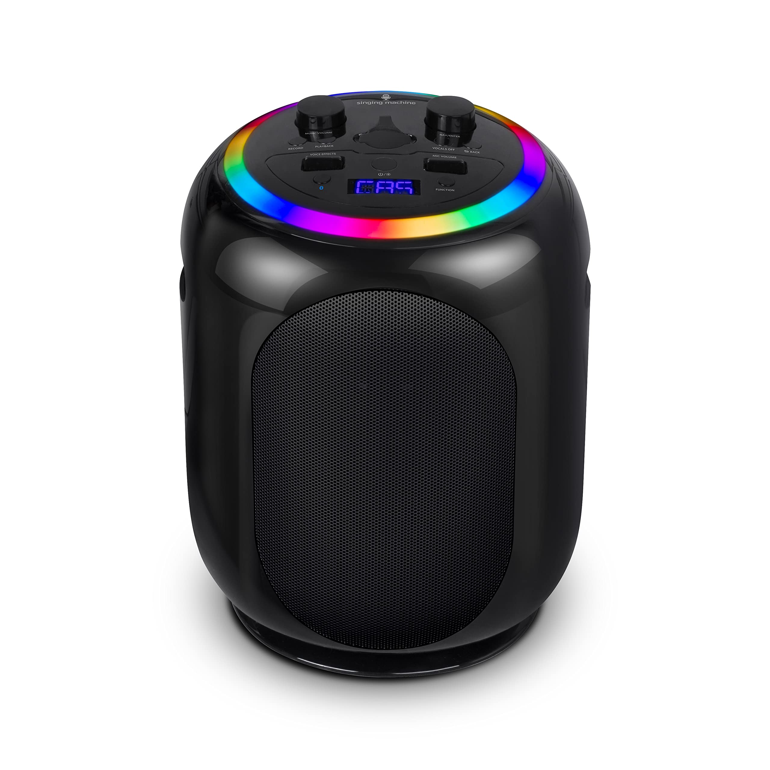 Singing Machine Singcast Max Bluetooth Video Casting Karaoke Machine, Party Speaker, Microphone, 22 Voice Effects, Pitch Correct