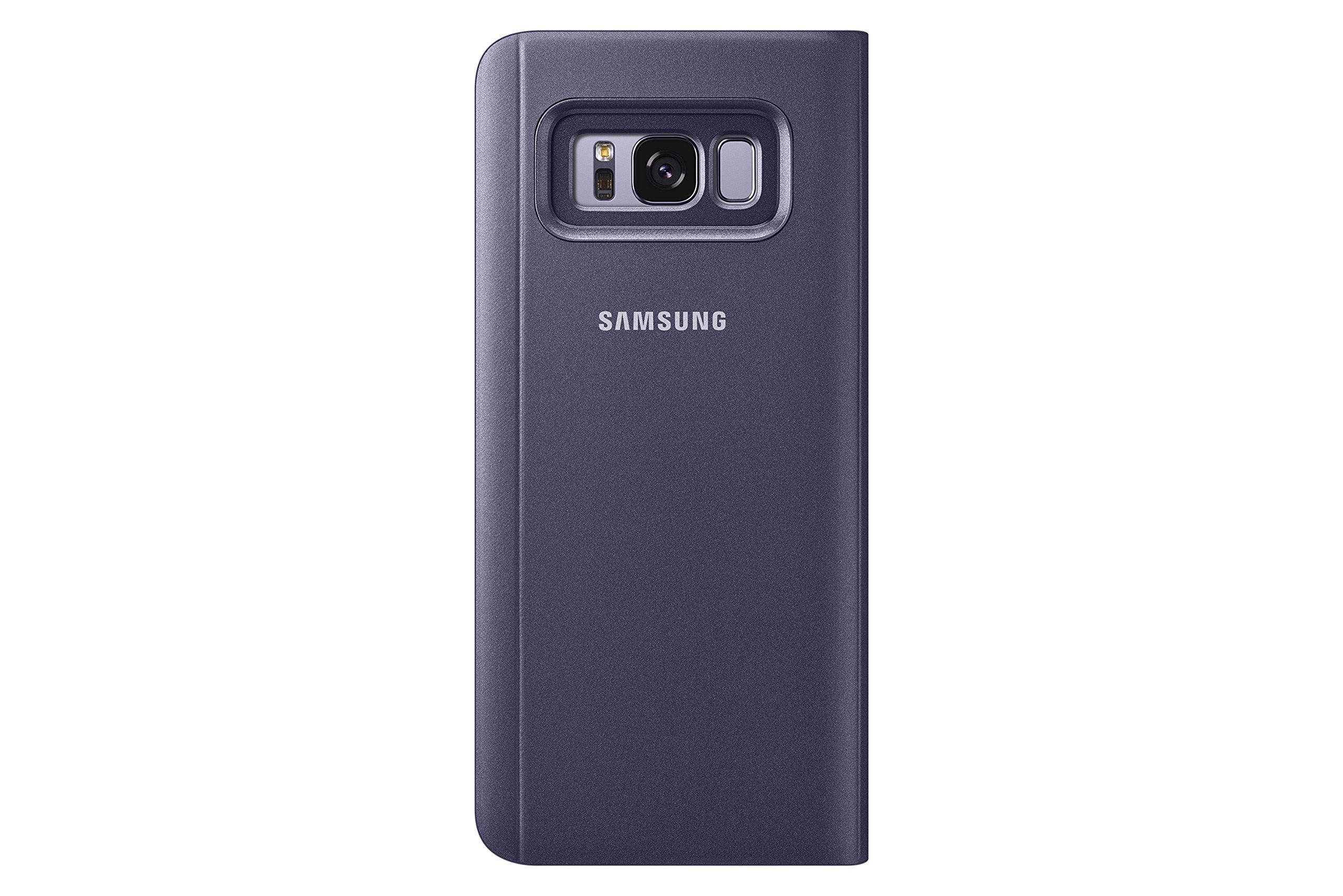 Samsung Galaxy S8 S View Flip Cover With Kickstand, Black