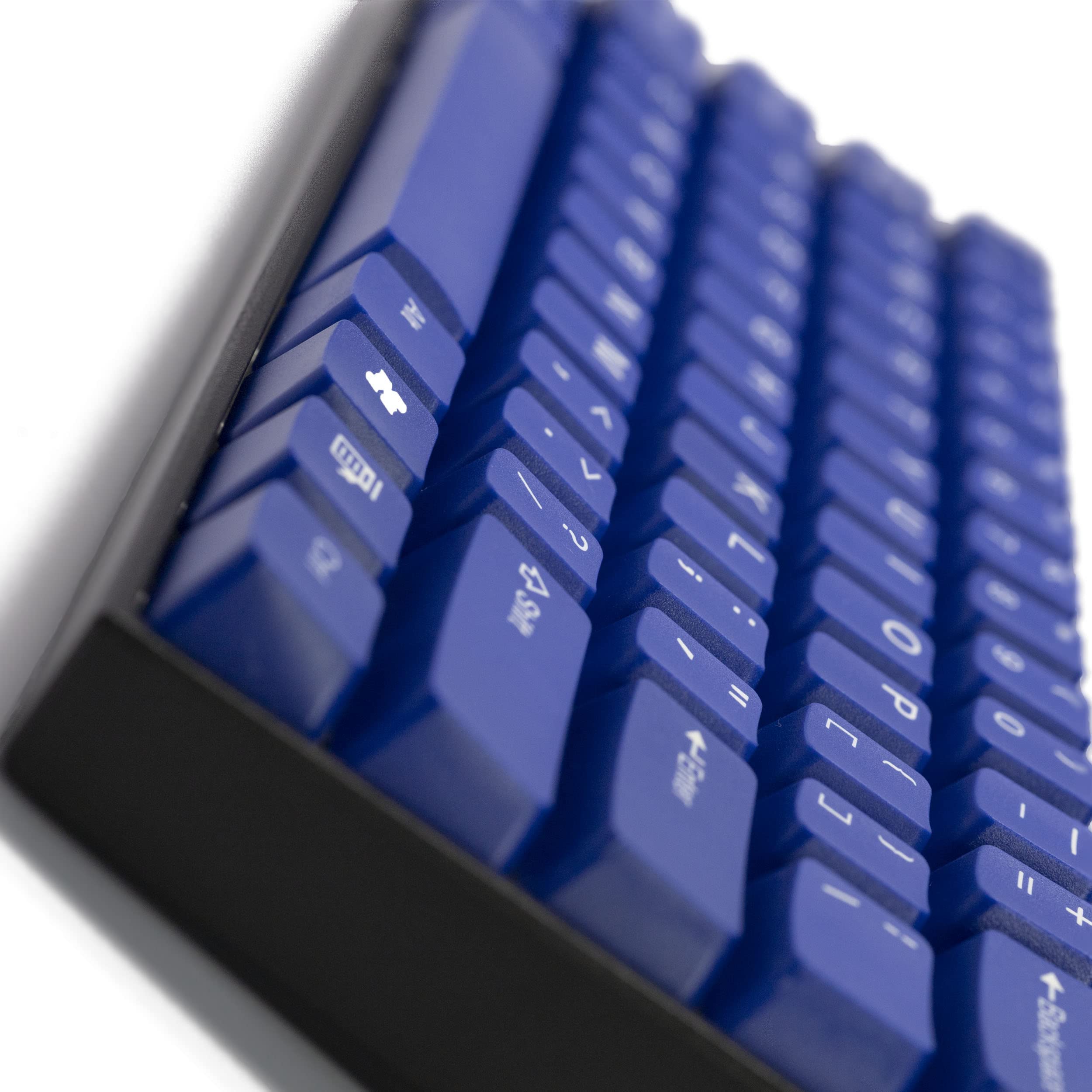 Tai Hao Oem Profile Blue Keycaps 117 Ansi Layout Compatible With All Mx Types Keyboards(61/87/104/108+1.25 Fn + 1.75U/ 2U Shift
