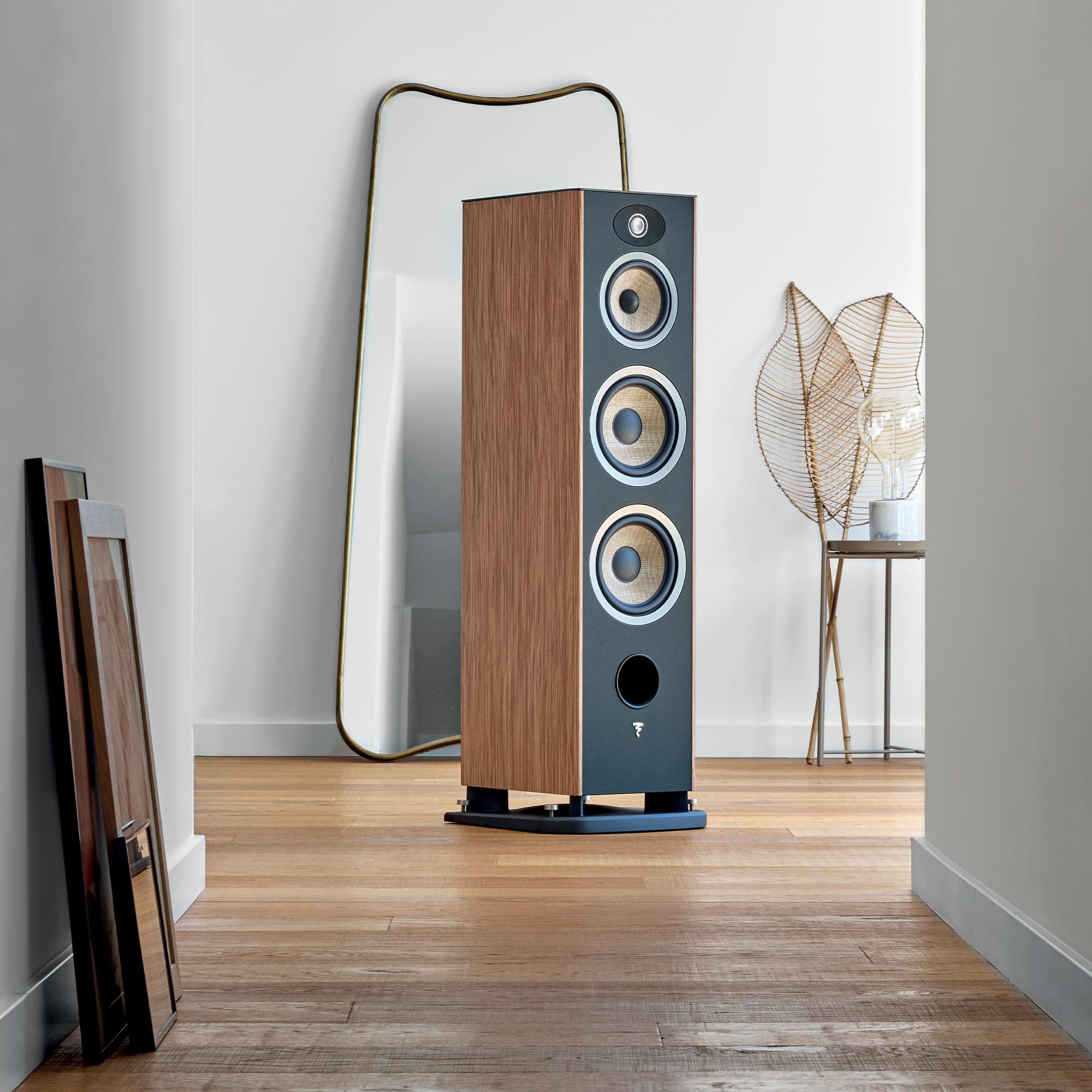 Focal Aria Evo X No. 4 Floorstanding Loudspeaker - Each (Prime Walnut)