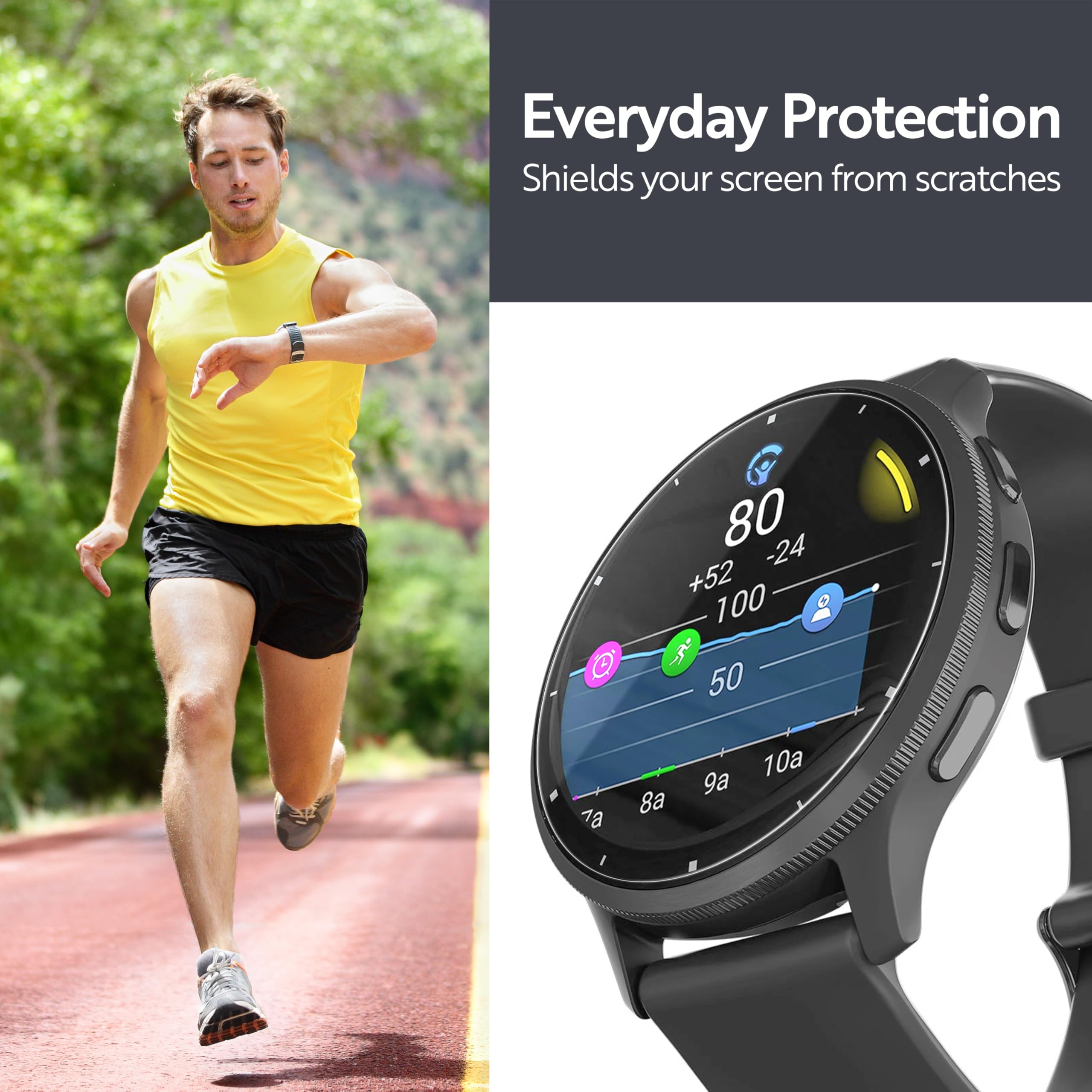 Armorsuit 6 Pack For Garmin Venu 3S (41Mm) Screen Protector Militaryshield Hd Clear Film   Made In Usa