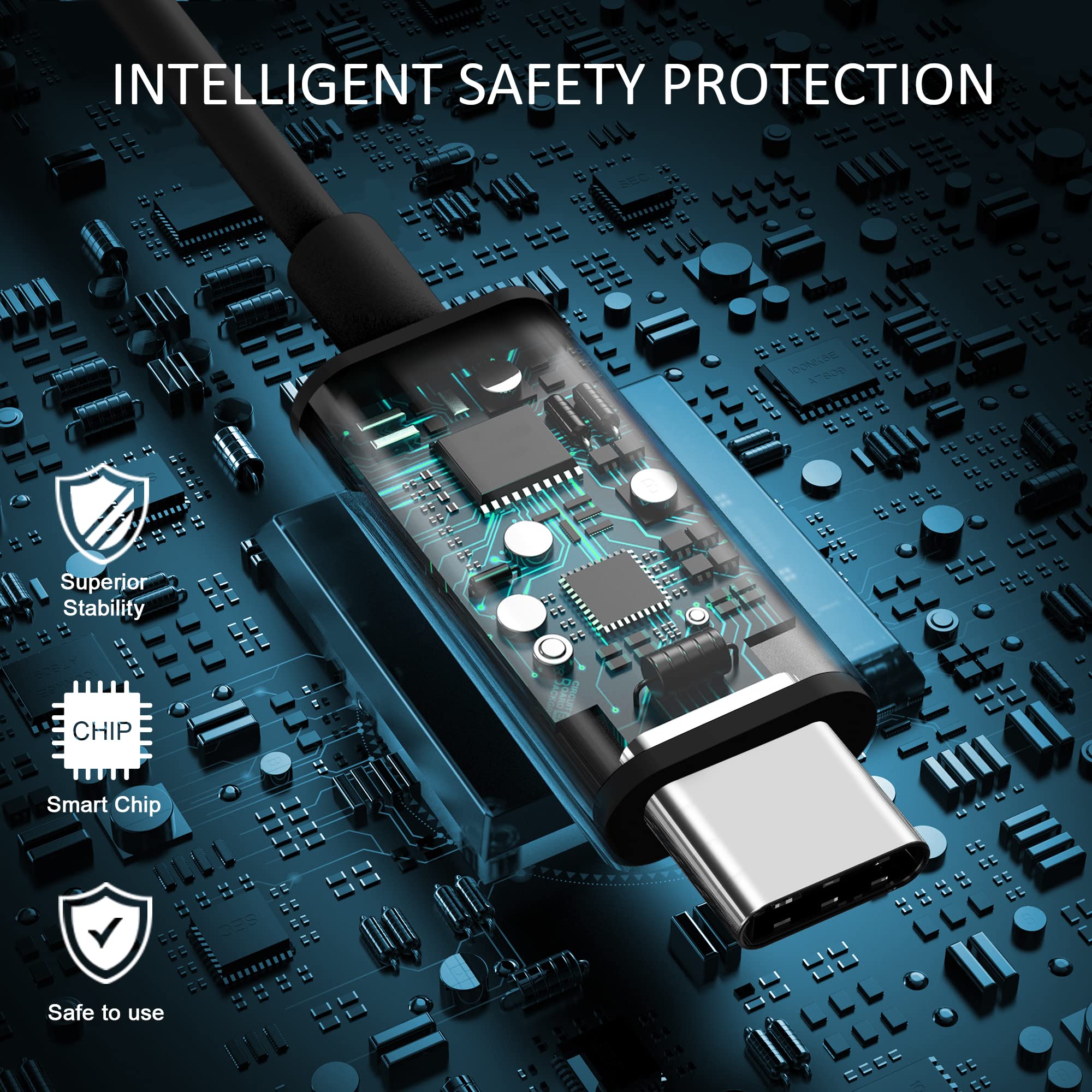 New 65W Usb C Charger For Lenovo Laptop Charger,Lenovo Thinkpad X1 T14 T480,Lenovo Yogag 7I 9I,Lenovo Chromebook Charger,Fast Ch