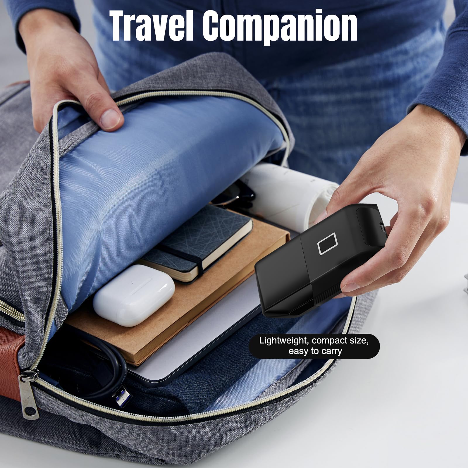 Electric Razor Foil Shavers For Men With Double Blades, Compact Electric Razor For Men Face, Portable Manscape Razor Travel Shav