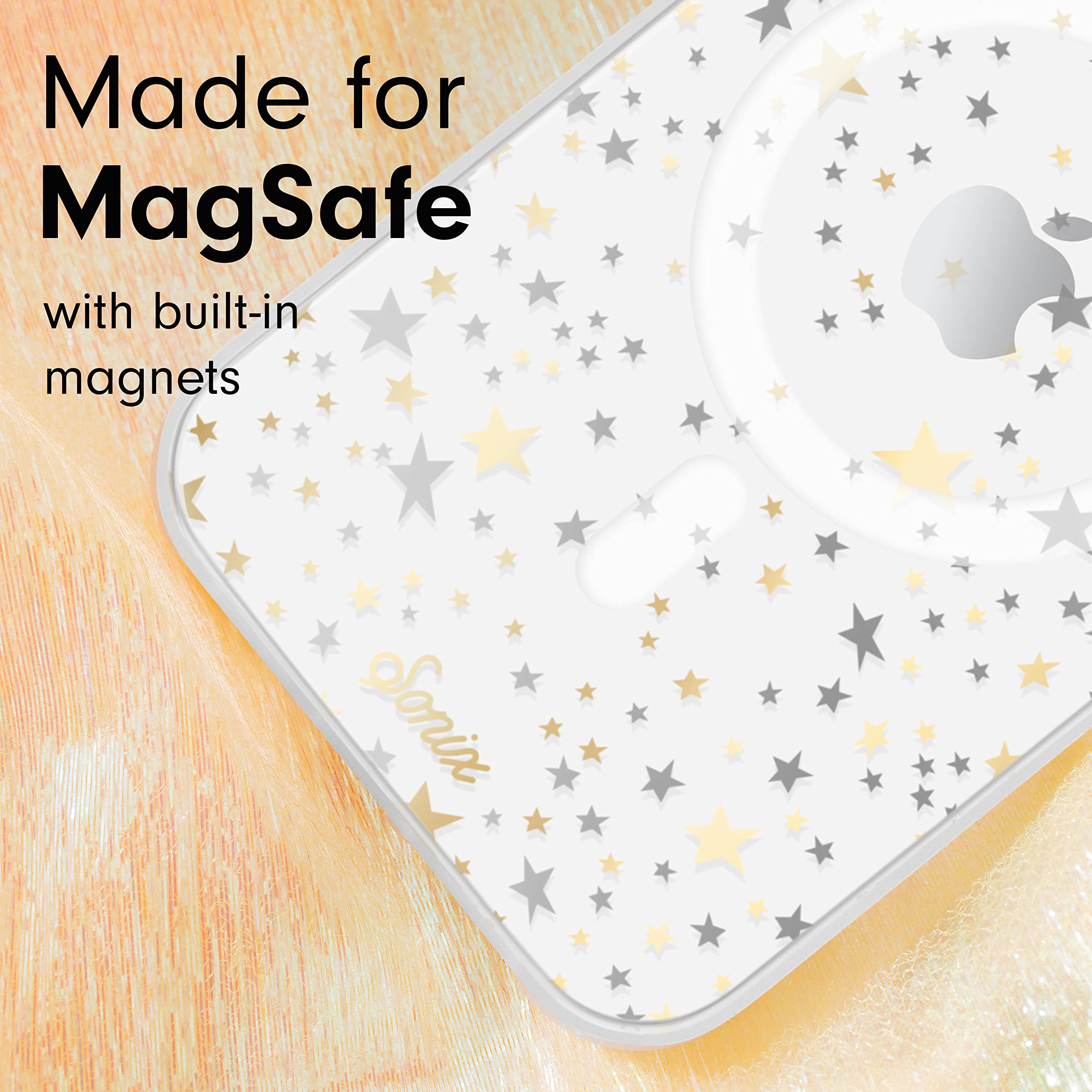 Sonix Case For Iphone 14 Pro Max | Compatible With Magsafe | 10Ft Drop Tested | Clear Starry Night