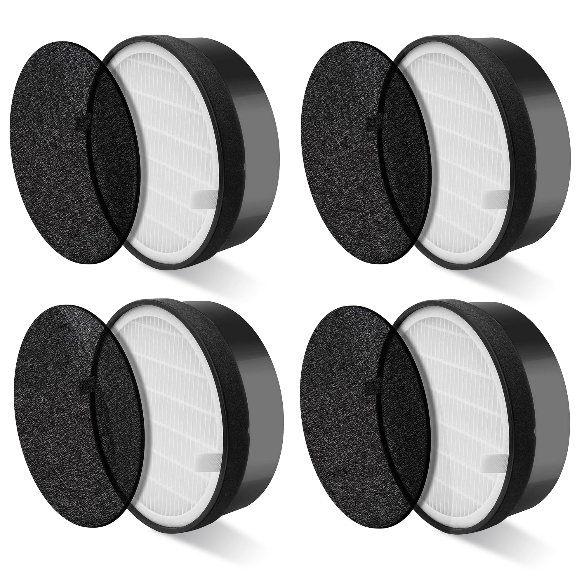 Lv H132 Replacement Filter For Levoit Lv H132 Air Puifier, 3 In 1 Nylon Pre Filter, H13 True Hepa Filter, High Efficiency Activa