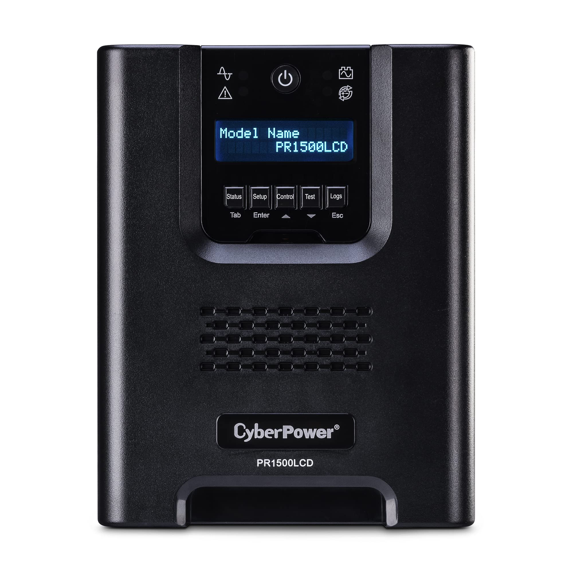 Cyberpower Pr1500Lcd Smart App Sinewave Ups System, 1500Va/1500W, 8 Outlets, Avr, Mini Tower