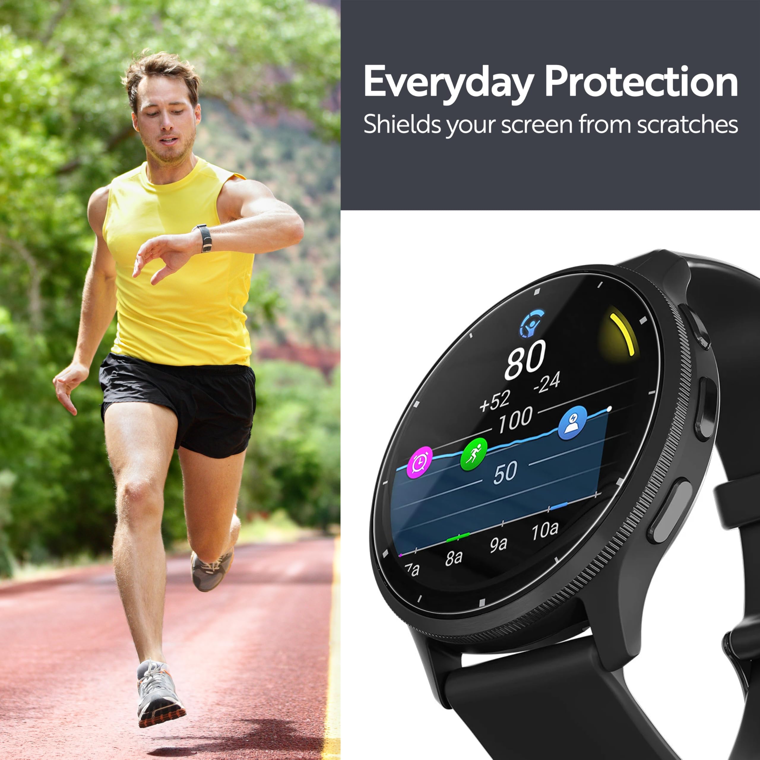 Armorsuit 6 Pack For Garmin Venu 3 (45Mm) Screen Protector Militaryshield Hd Clear Film   Made In Usa